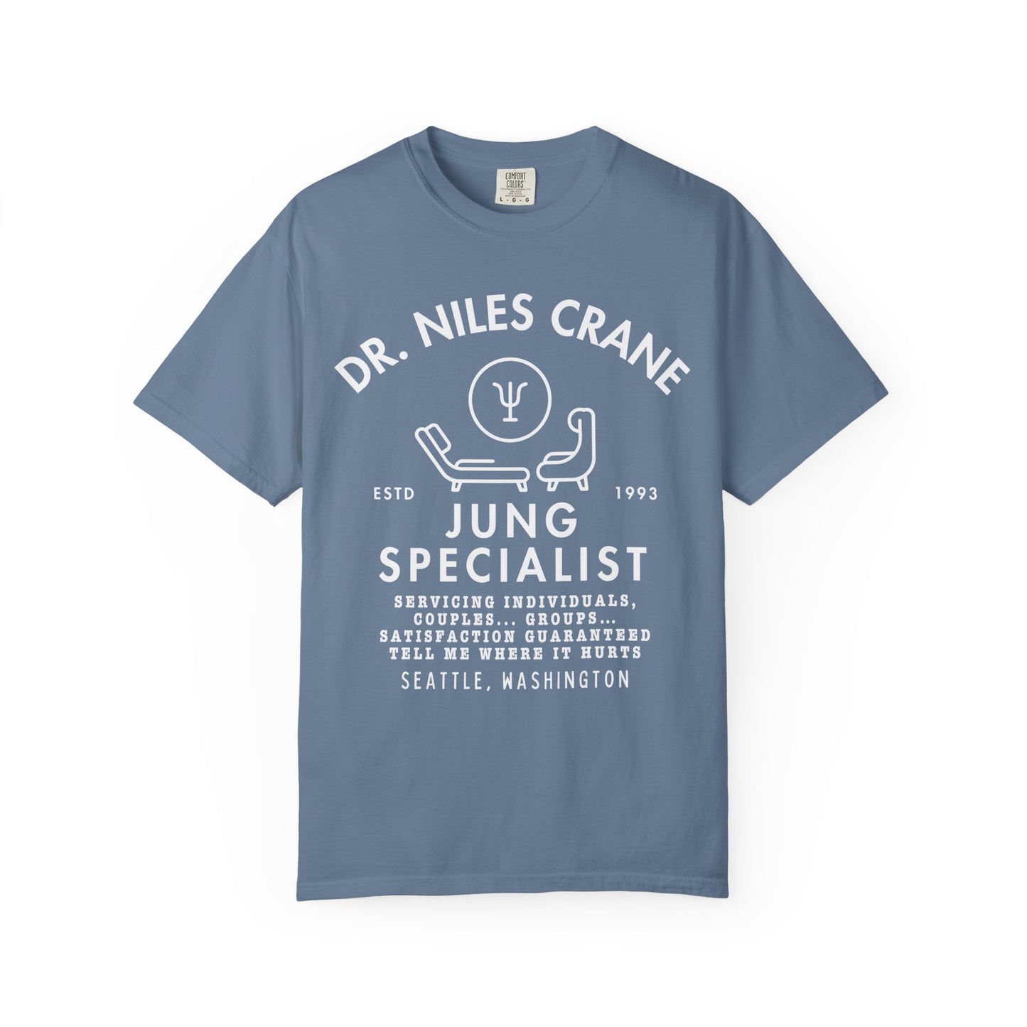 Comfort Colors® Niles Crane Jung Frasier TV Show Shirt