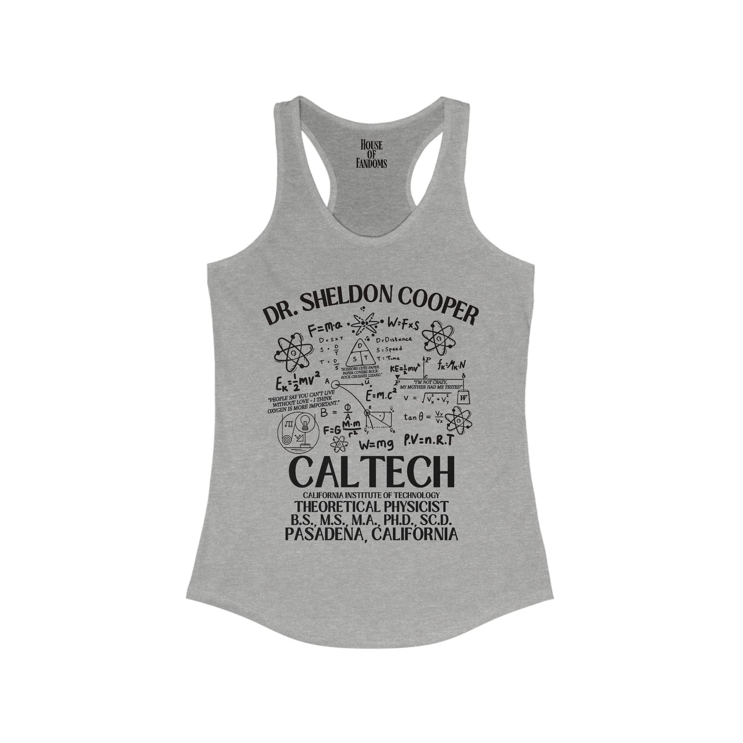 Big Bang Theory TV Show Tank