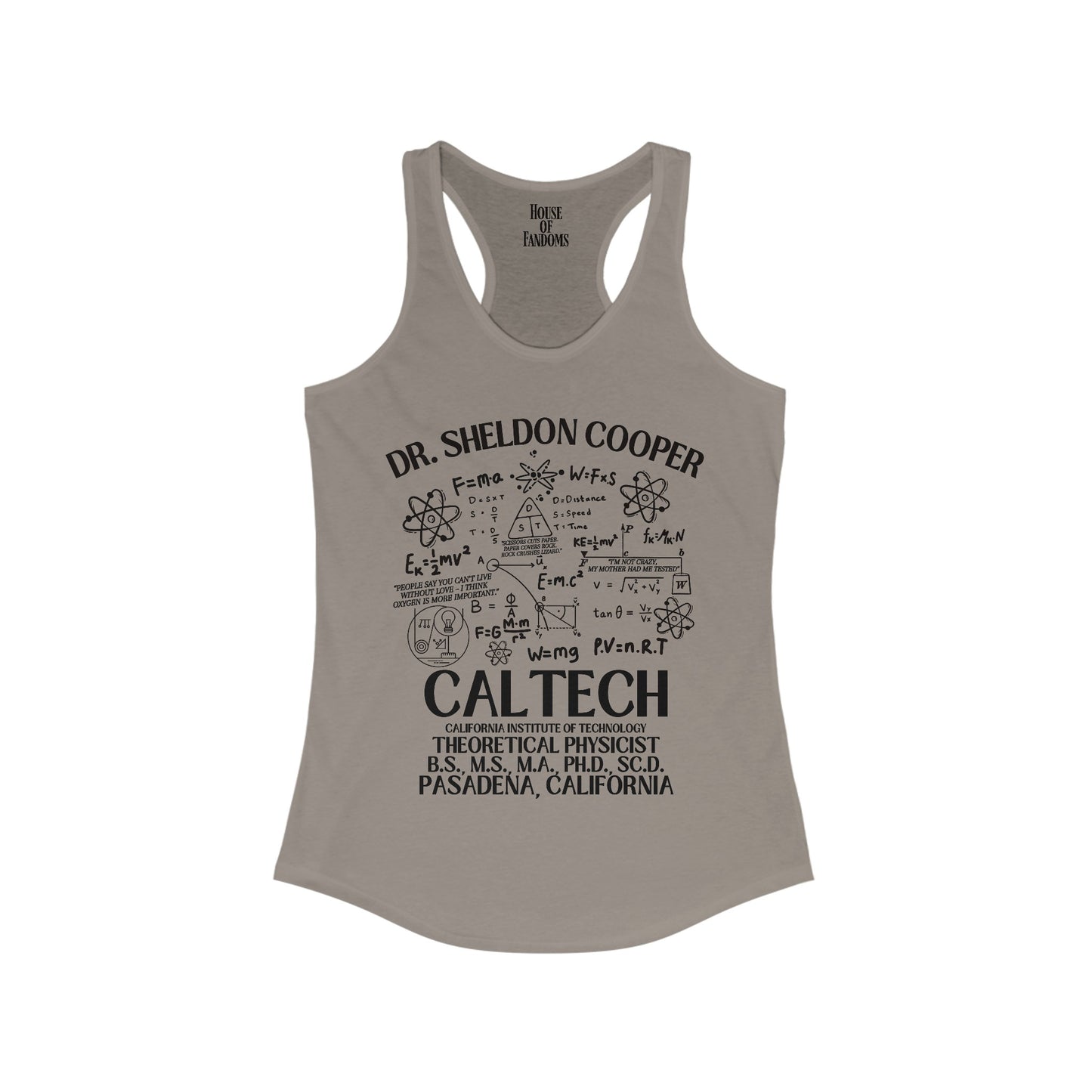 Big Bang Theory TV Show Tank