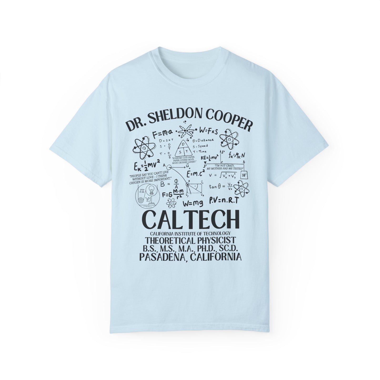 Comfort Colors® Big Bang Theory TV Show Shirt