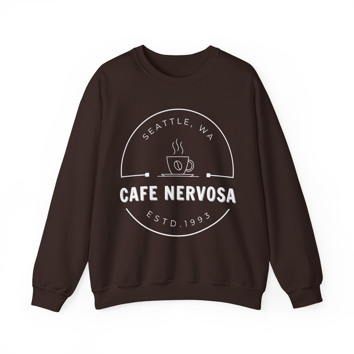 Cafe Nervosa Frasier TV Show Sweatshirt