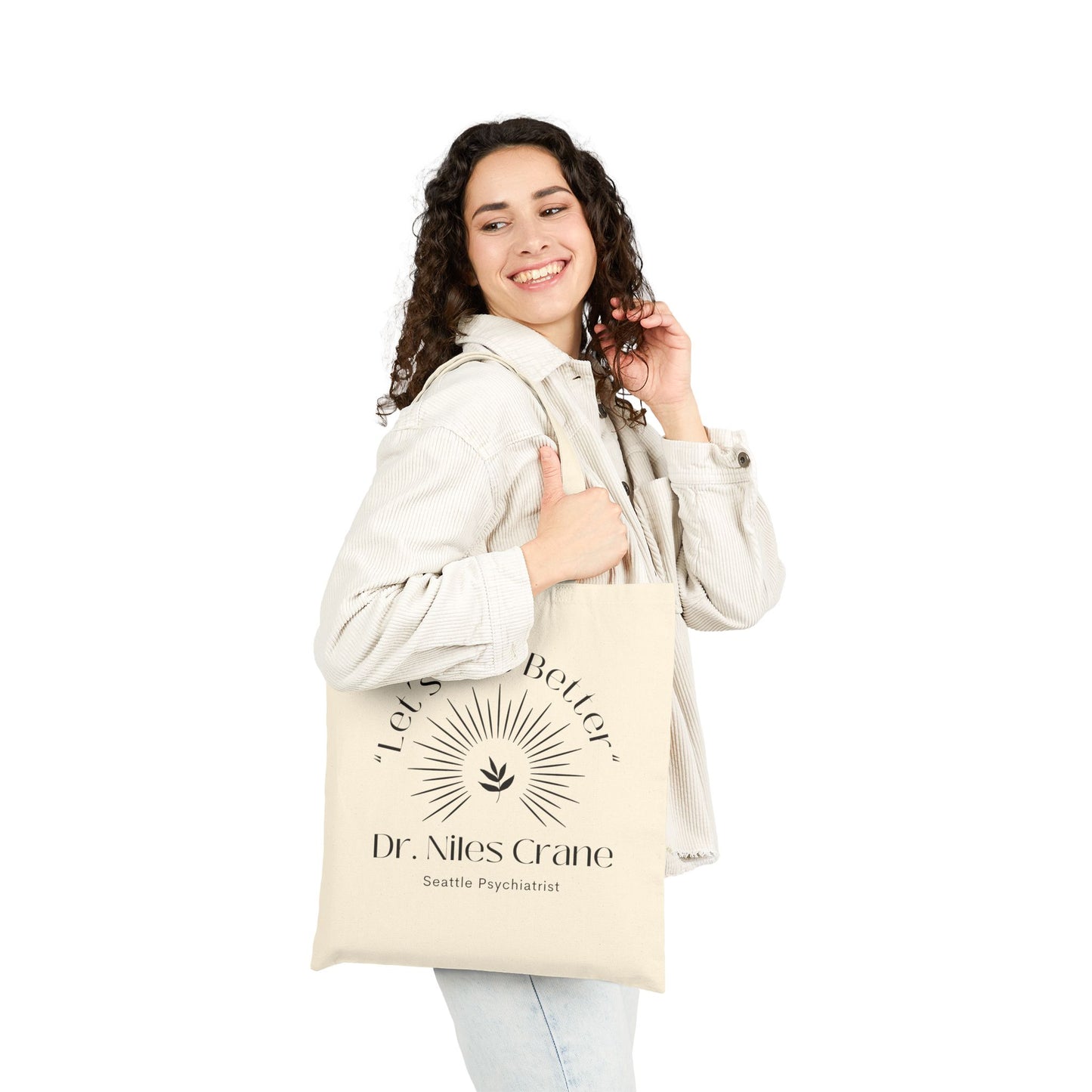 Niles Crane Frasier TV Show Tote Bag