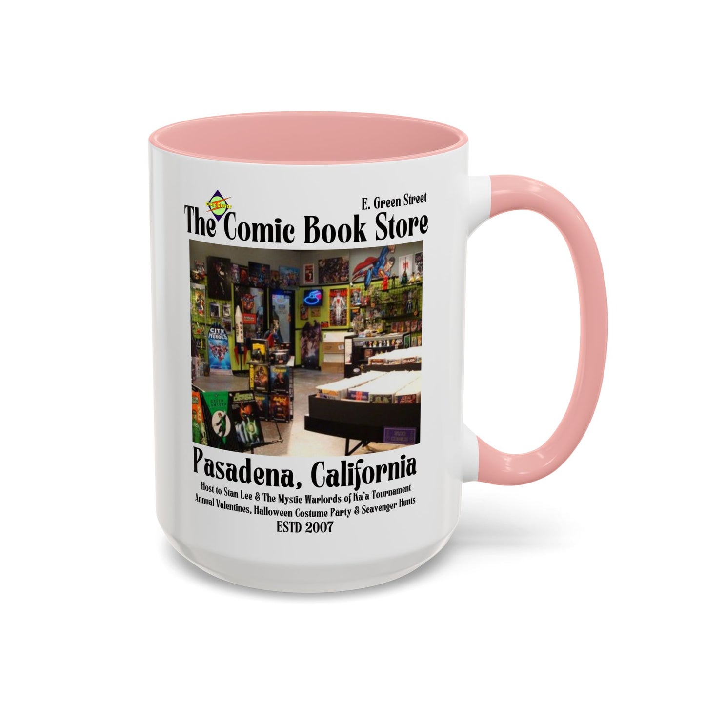 Big Bang Theory TV Show Coffee Mug Colored Handle 11 oz or 15 oz