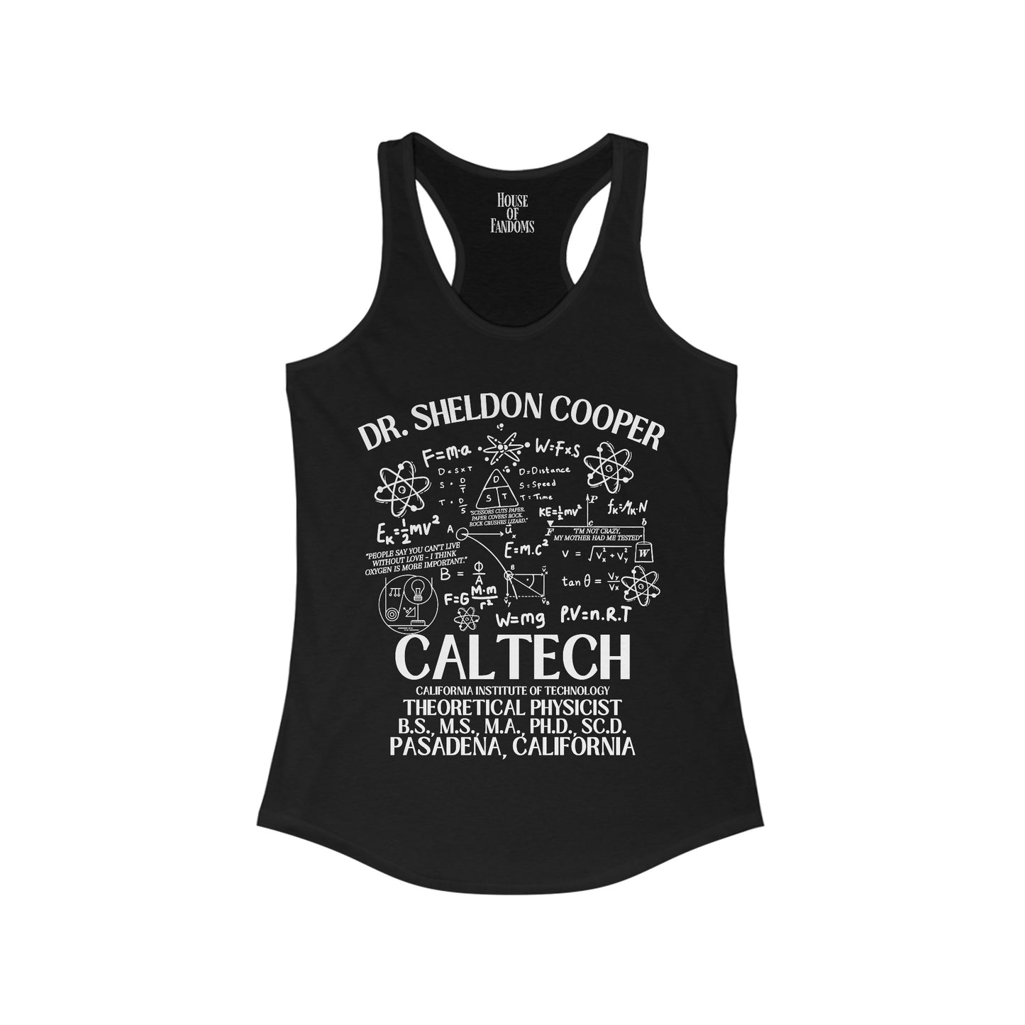 Big Bang Theory TV Show Tank
