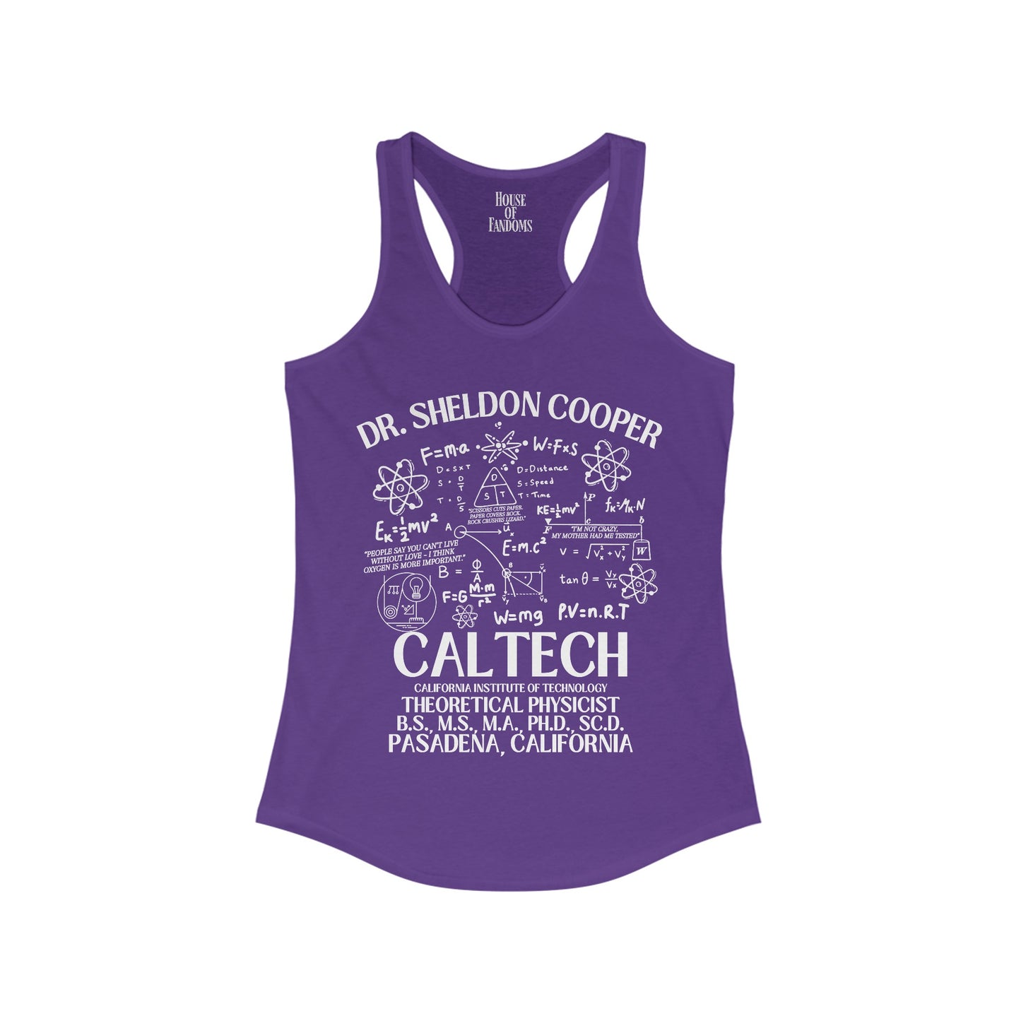 Big Bang Theory TV Show Tank