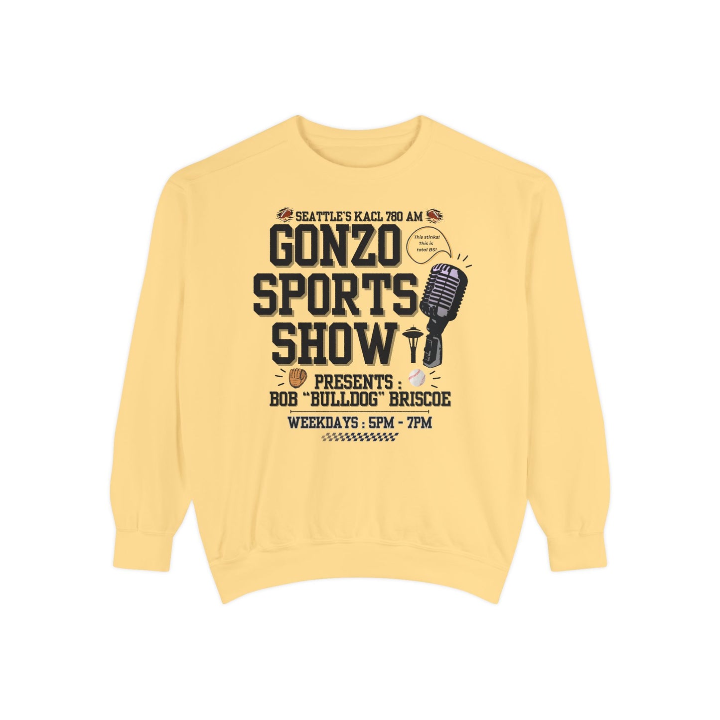 Bulldog KACL Frasier Comfort Colors® Sweatshirt