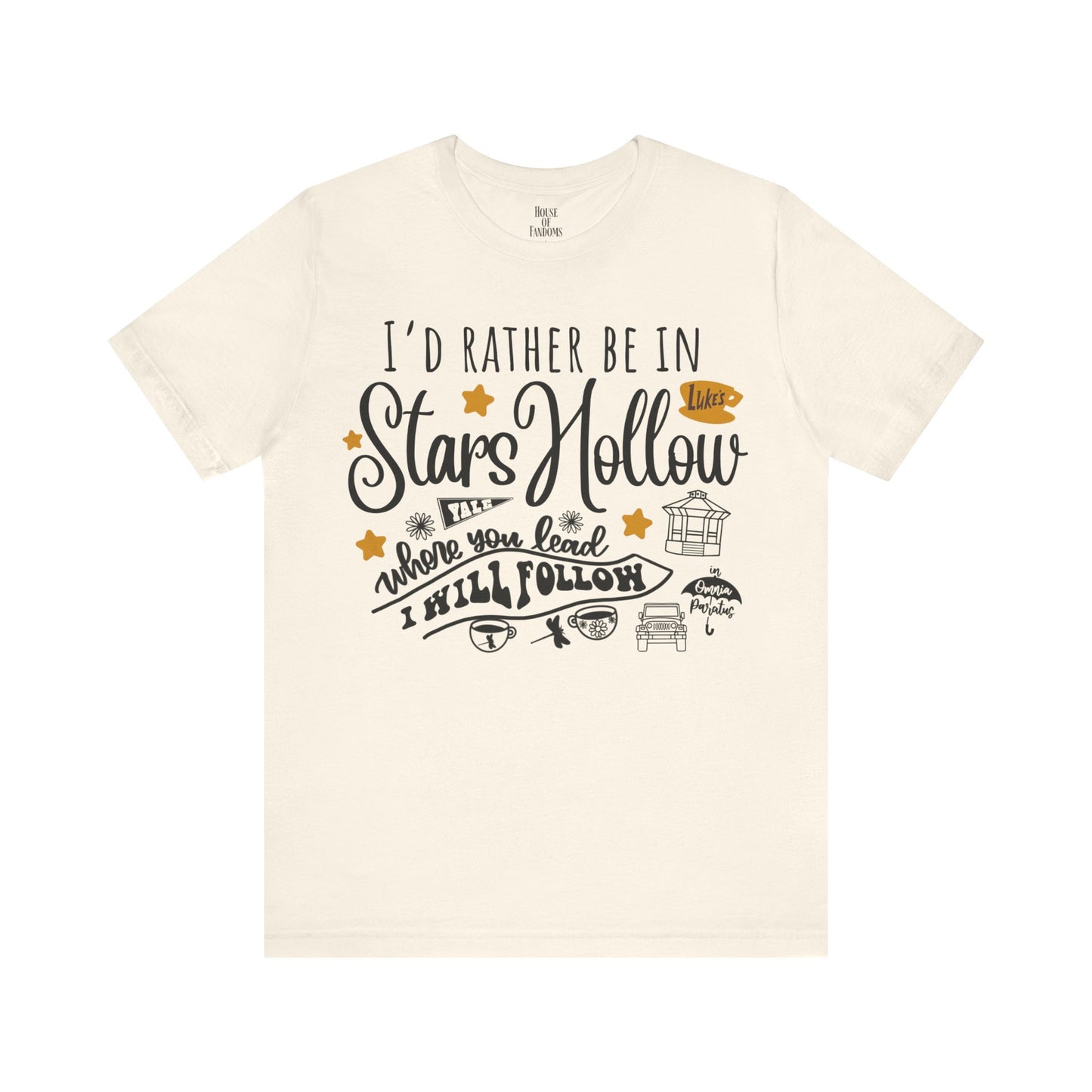 Gilmore Girls TV Show Shirt - I’d Rather be in Stars Hollow