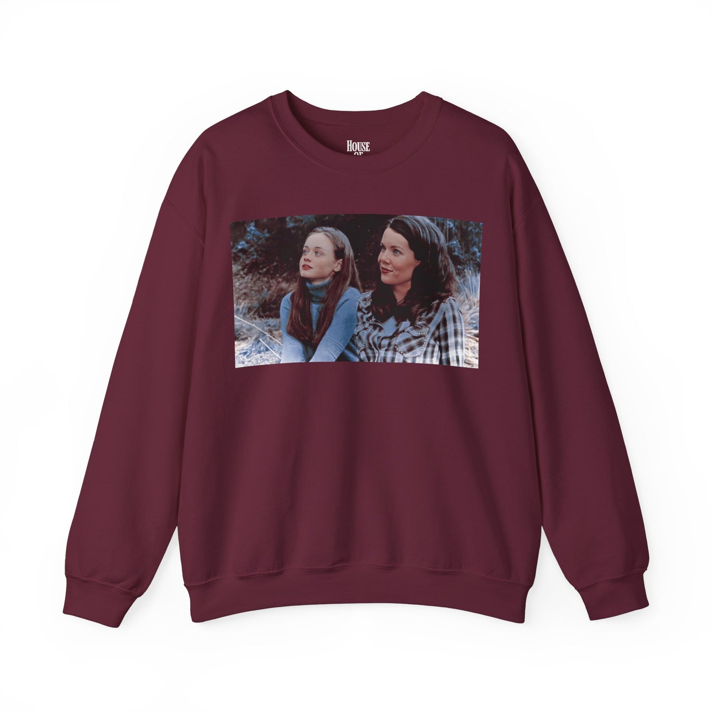 Gilmore Girls TV Show Sweatshirt - Rory and Lorelai in the Winter