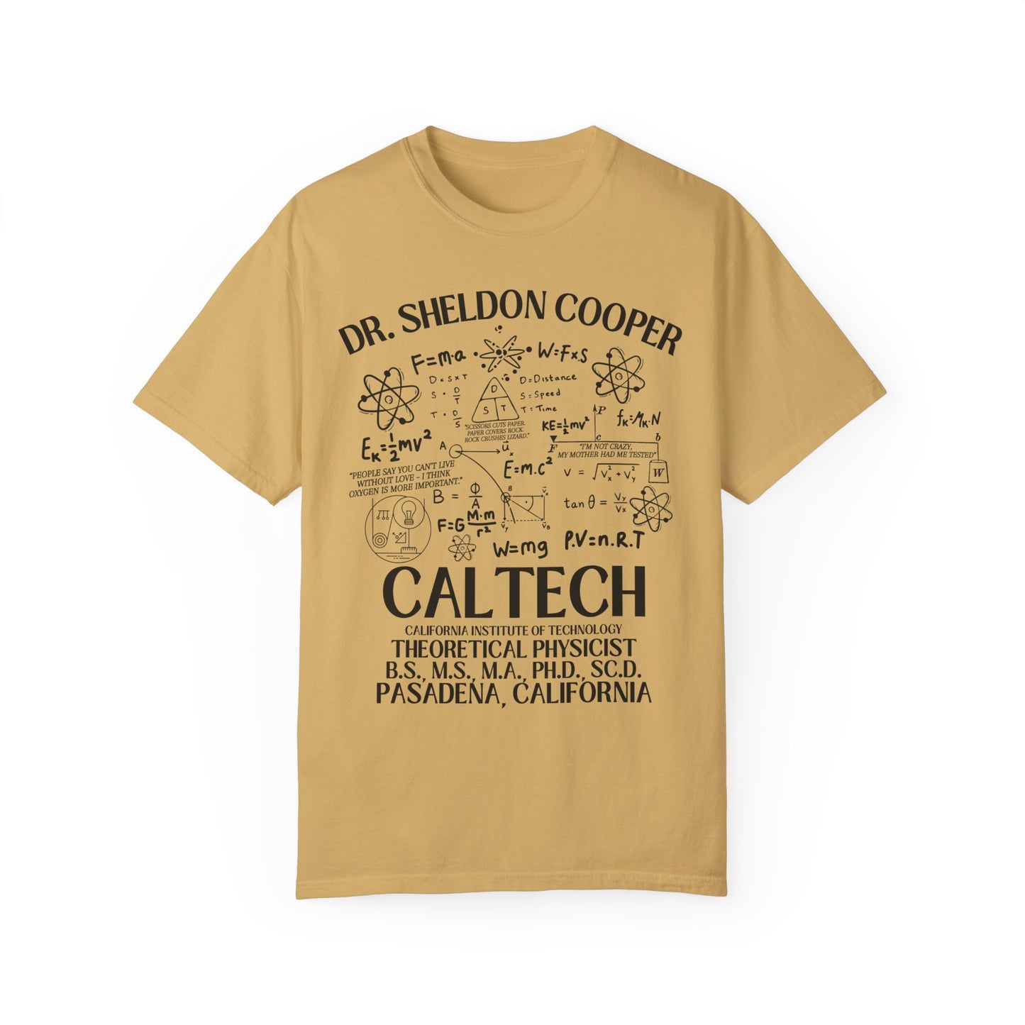 Comfort Colors® Big Bang Theory TV Show Shirt