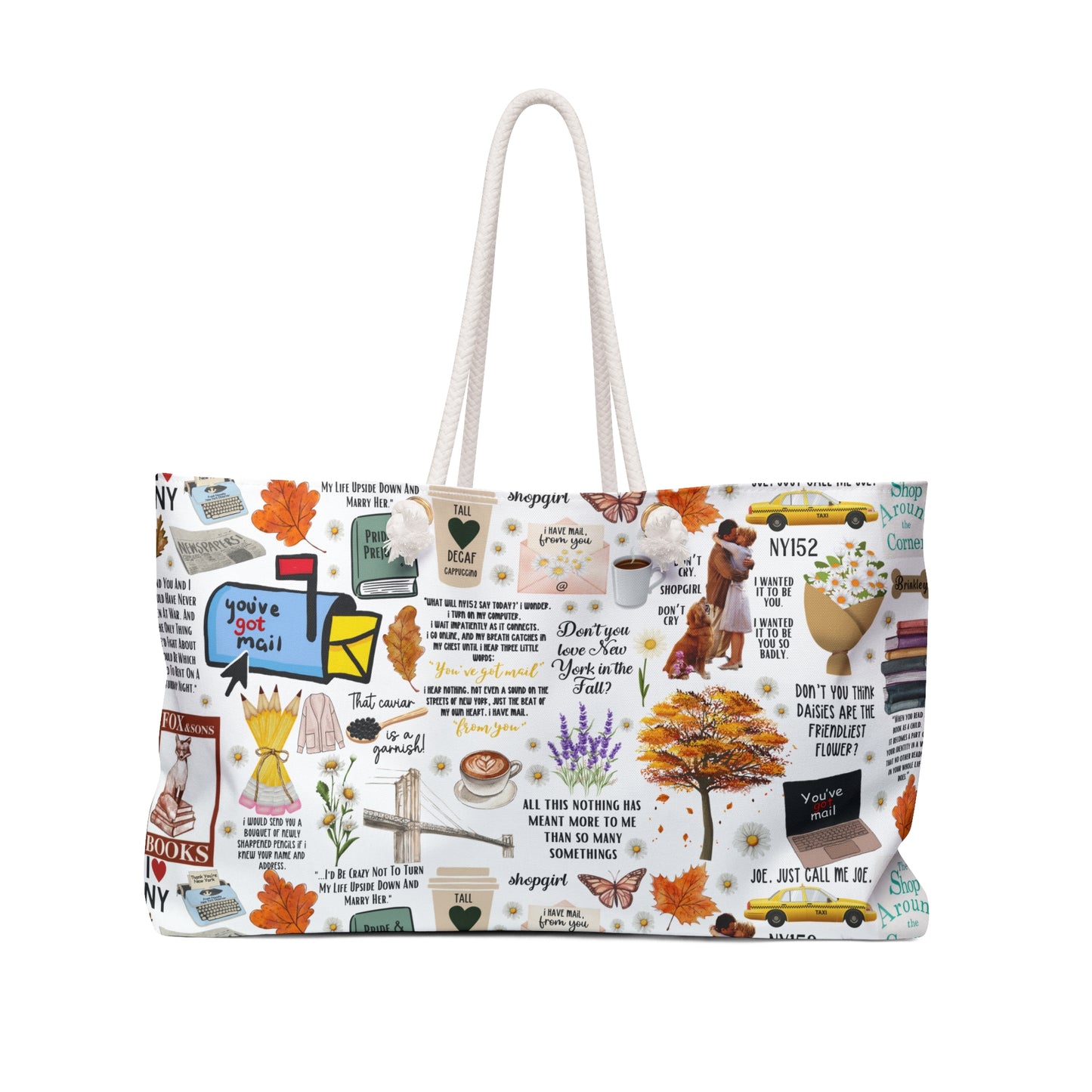 You've Got Mail Movie Weekender Bag