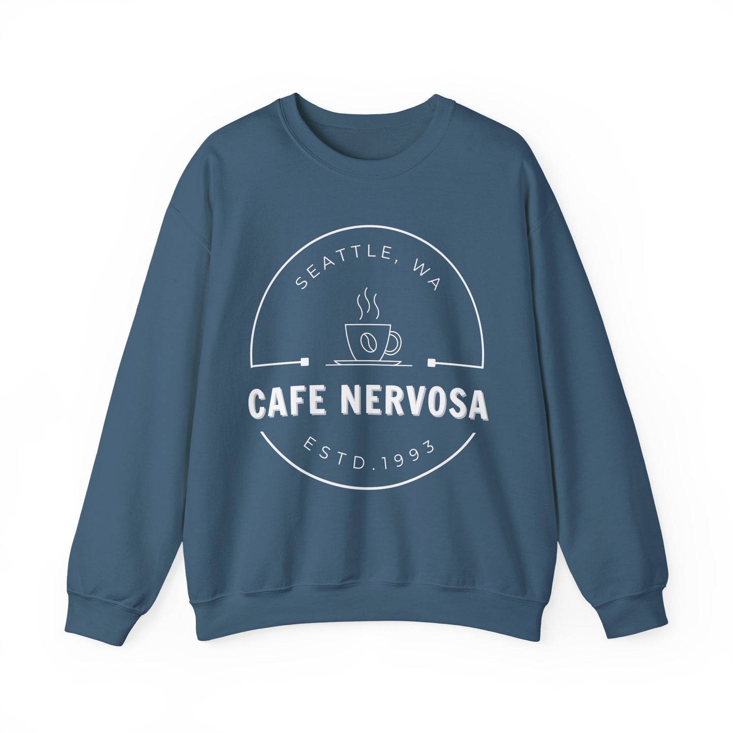 Cafe Nervosa Frasier TV Show Sweatshirt