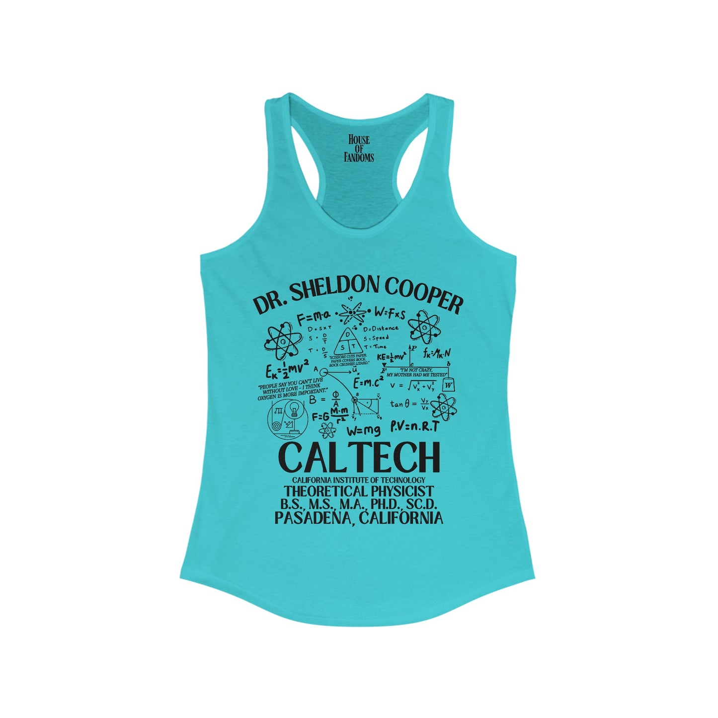 Big Bang Theory TV Show Tank