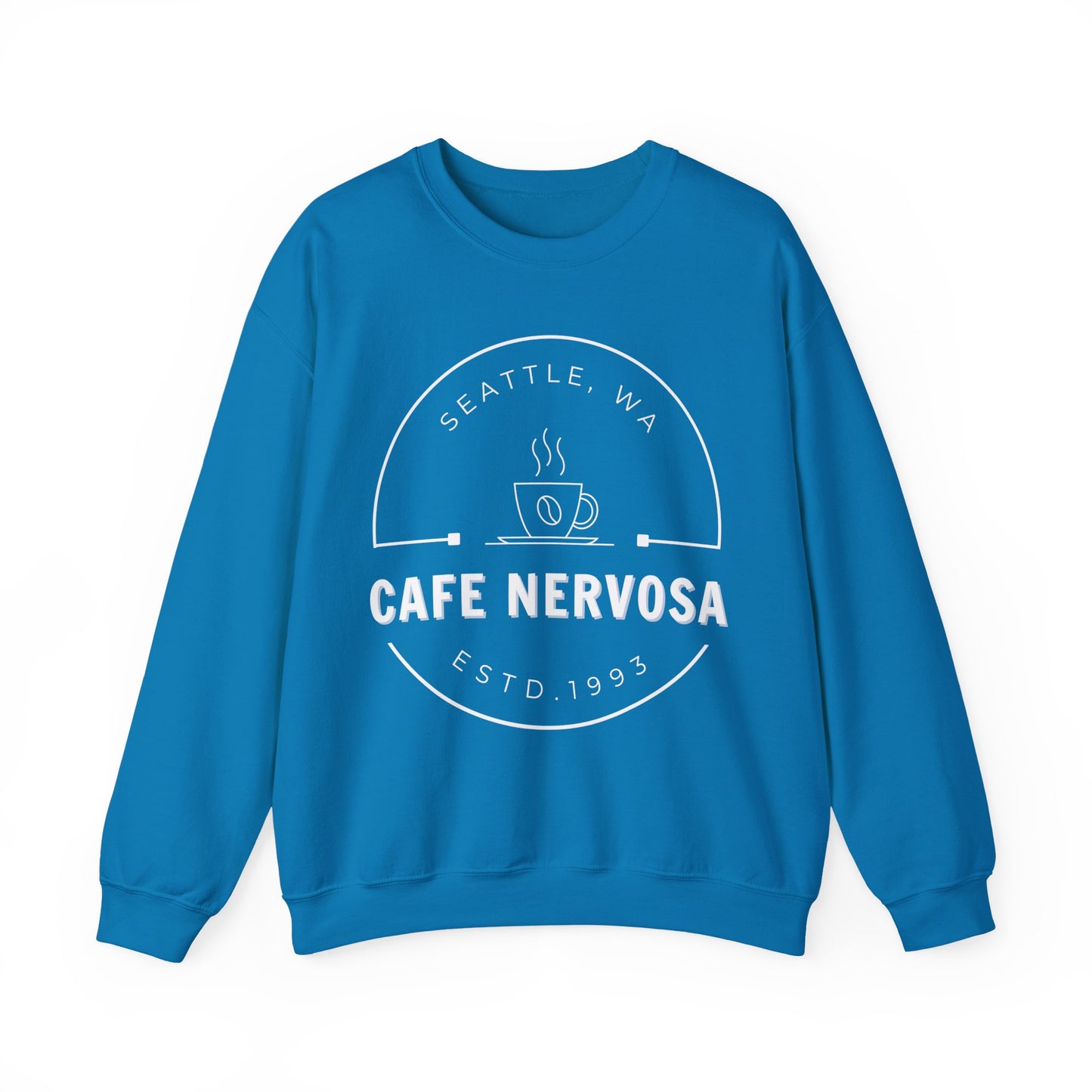 Cafe Nervosa Frasier TV Show Sweatshirt