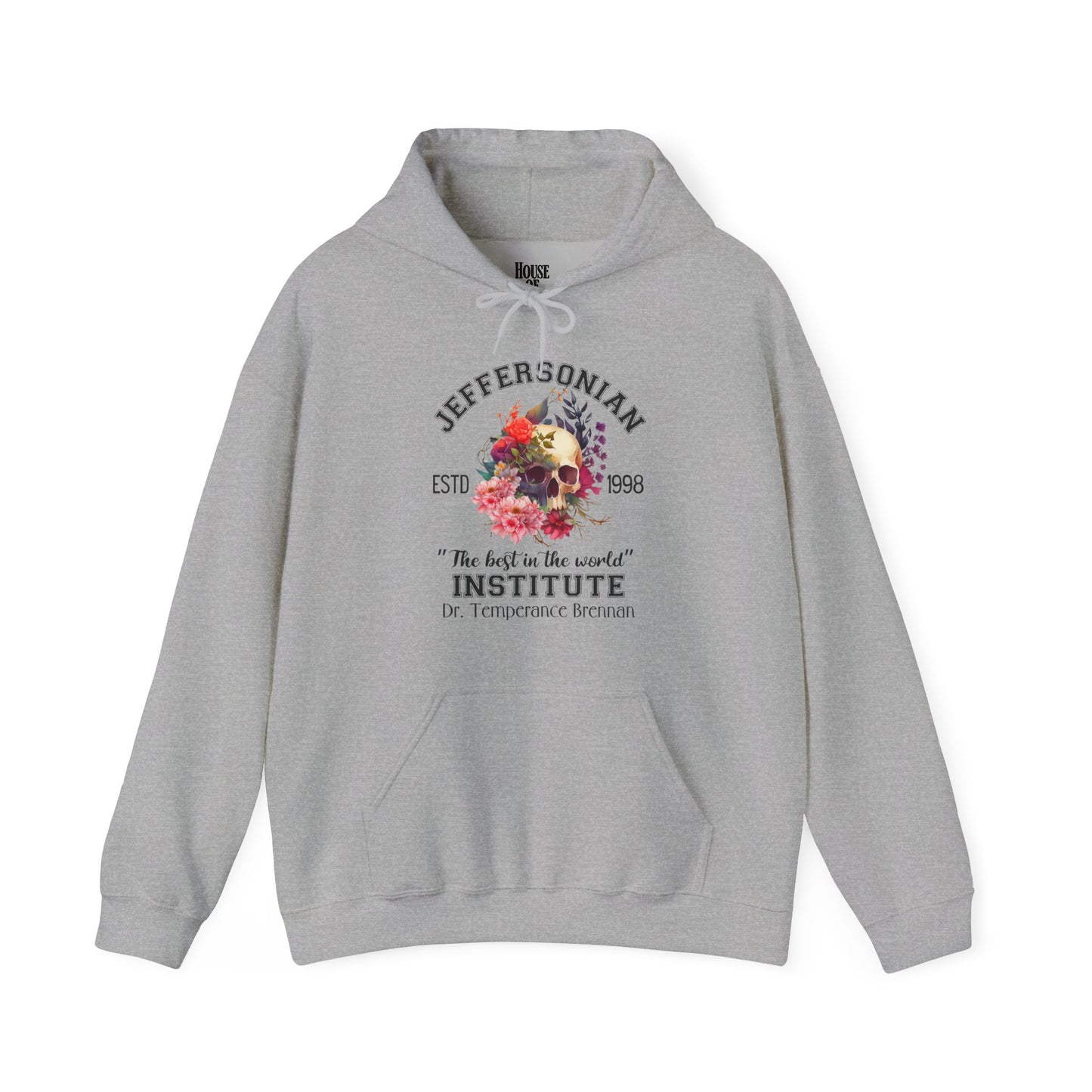 Bones TV Show Hoodie - Jeffersonian Institute