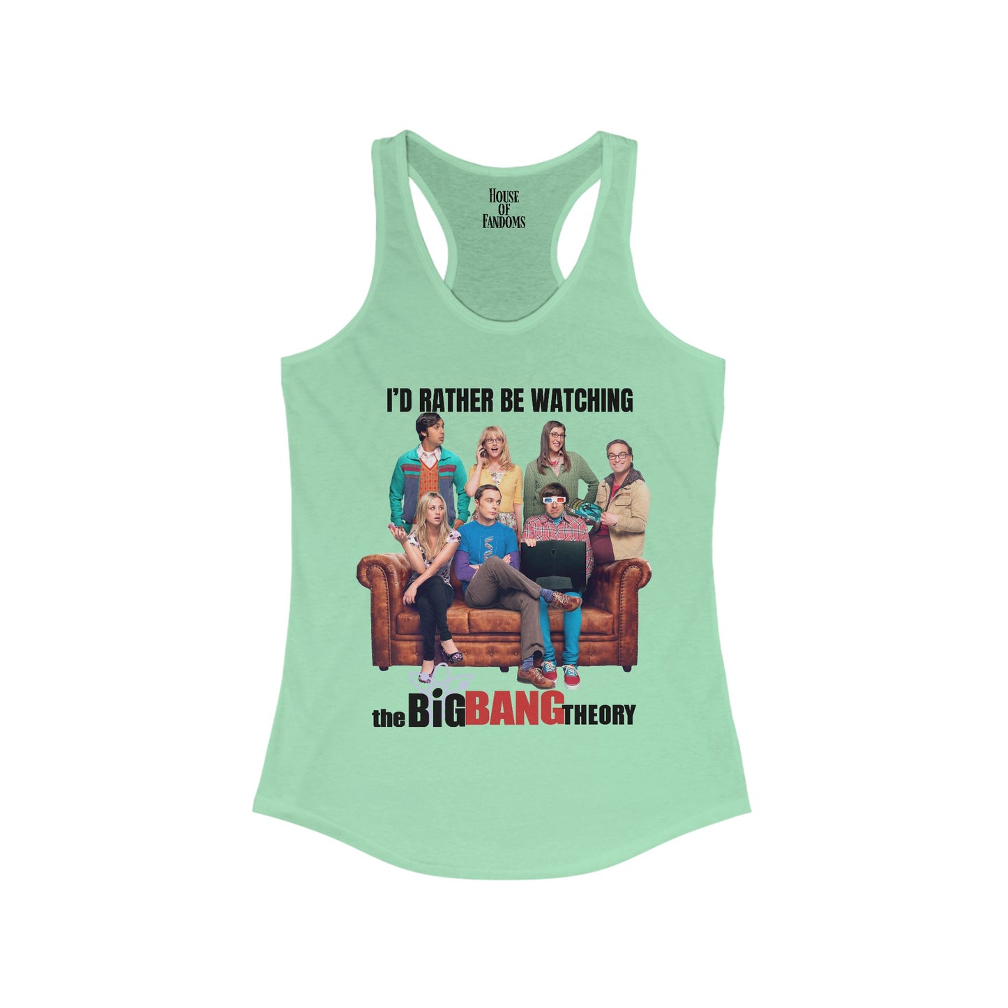 Big Bang Theory TV Show Tank