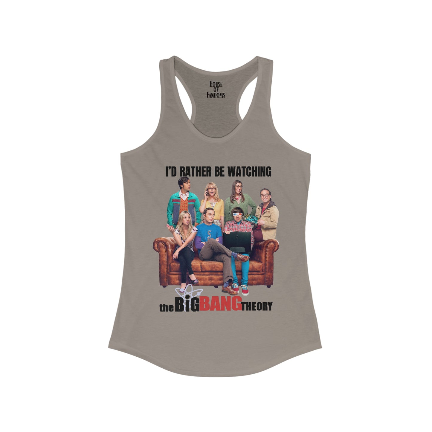 Big Bang Theory TV Show Tank
