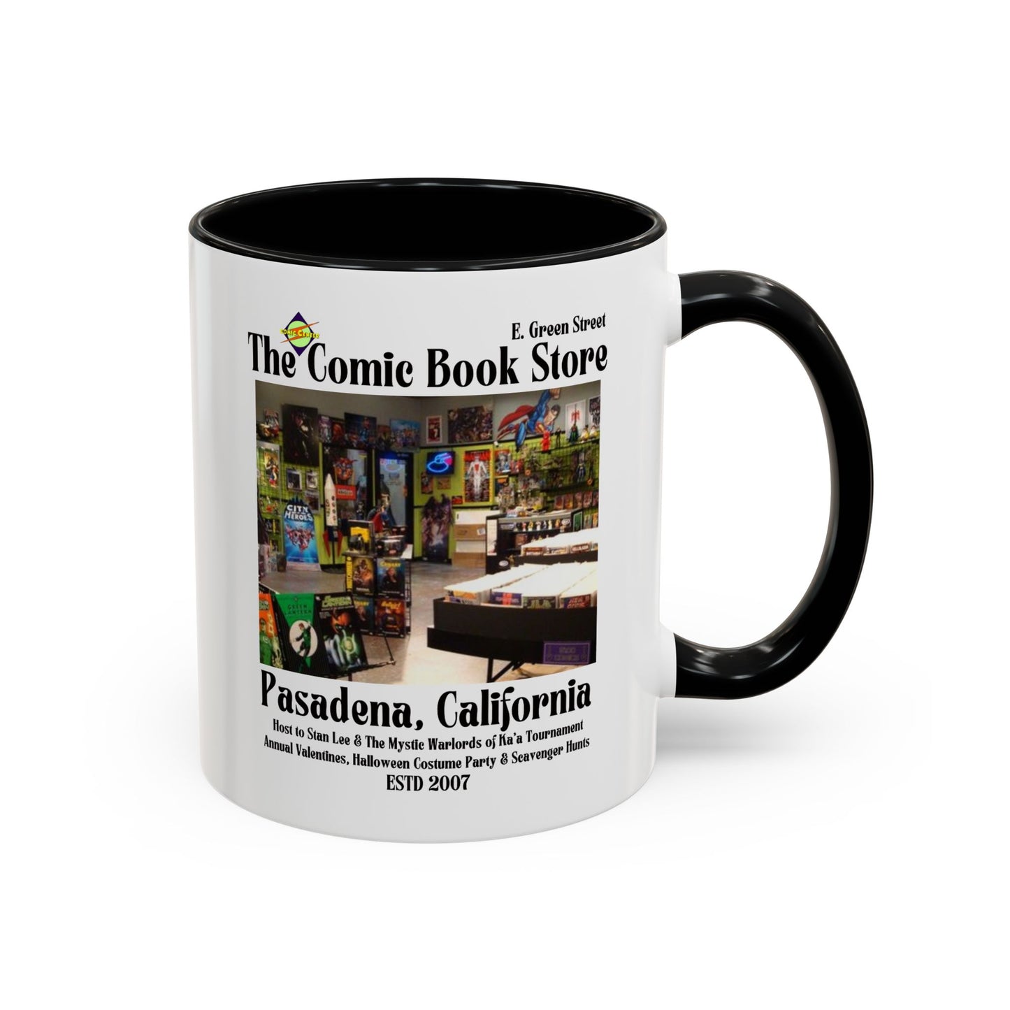 Big Bang Theory TV Show Coffee Mug Colored Handle 11 oz or 15 oz
