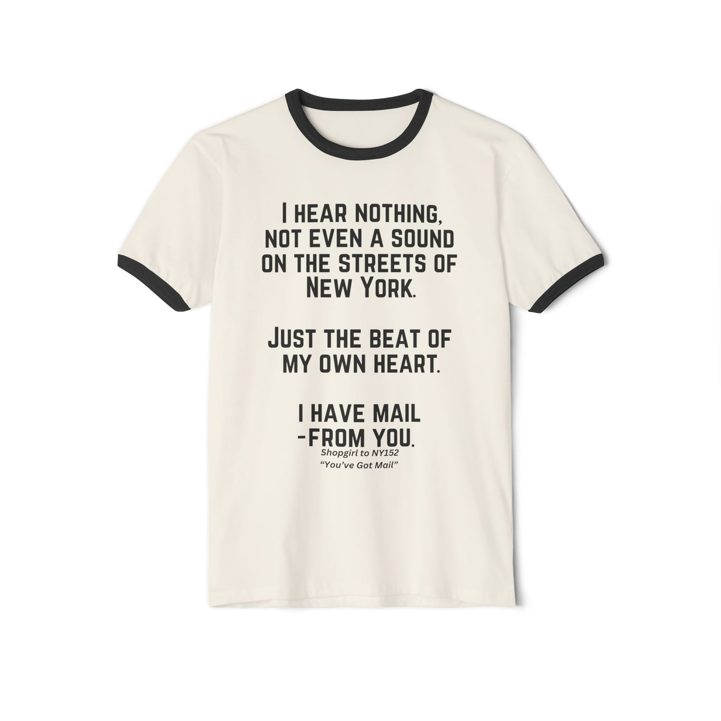 Youve Got Mail Shirt Quote Shirt Romcom Movies Nora Ephron 90s New York Nostalgia