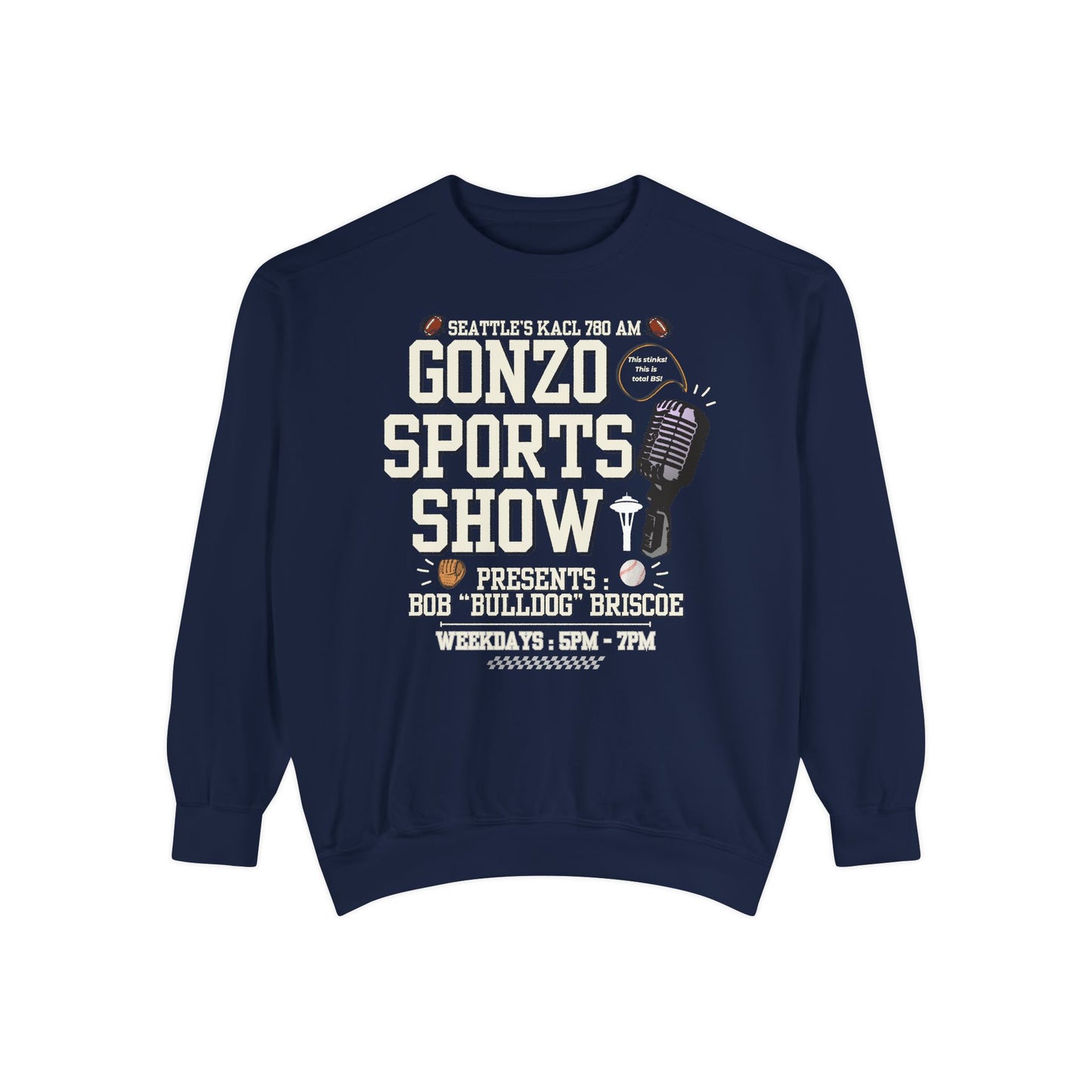 Bulldog KACL Frasier Comfort Colors® Sweatshirt