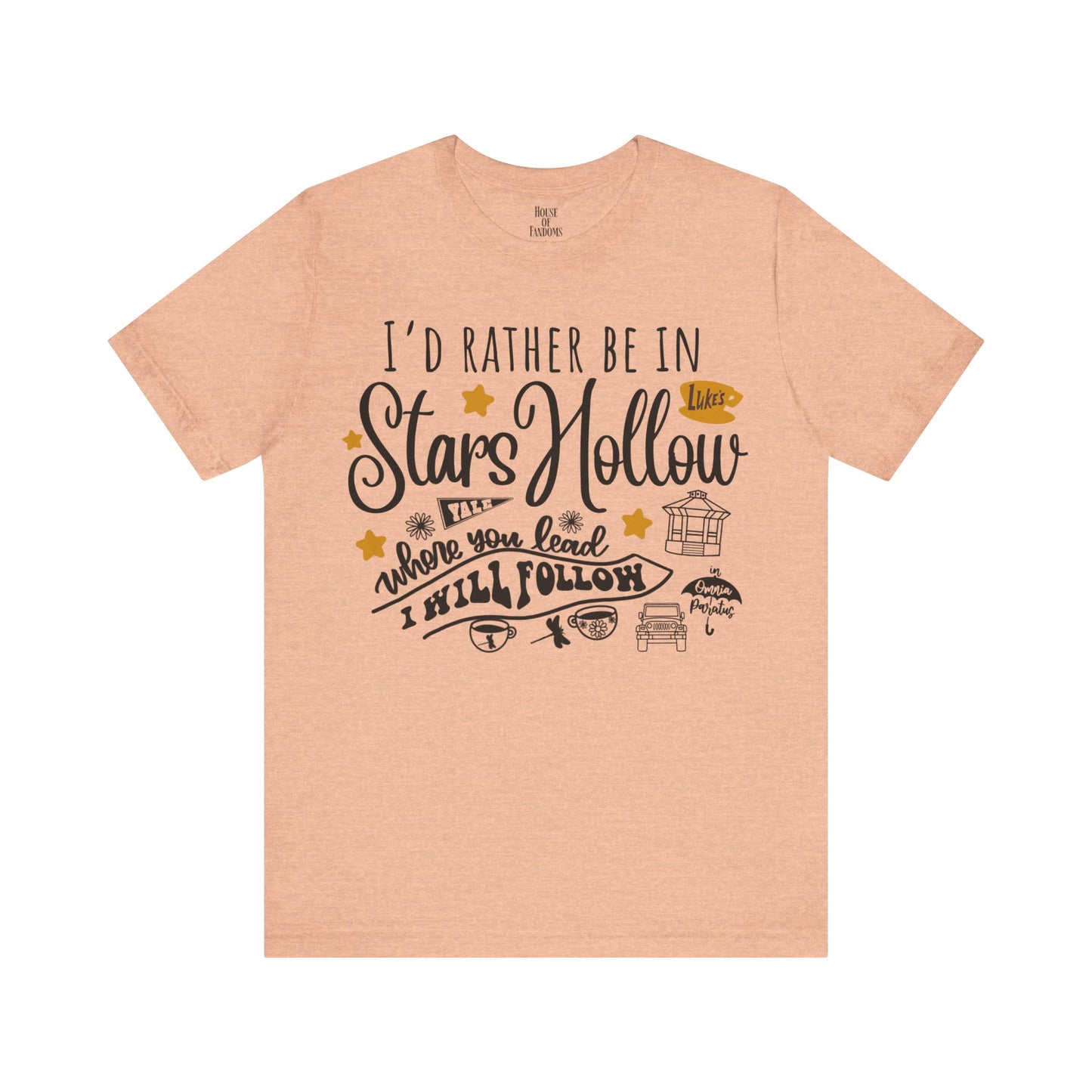 Gilmore Girls TV Show Shirt - I’d Rather be in Stars Hollow