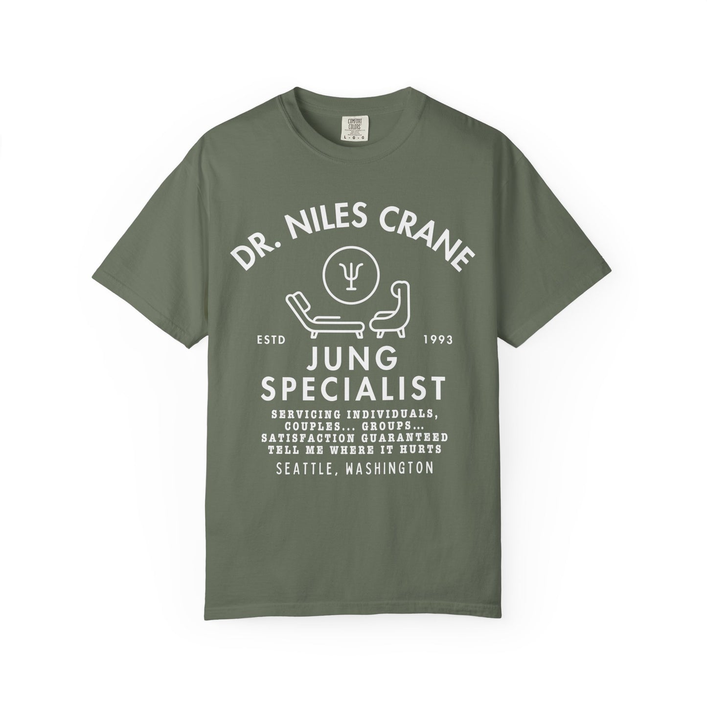 Comfort Colors® Niles Crane Jung Frasier TV Show Shirt