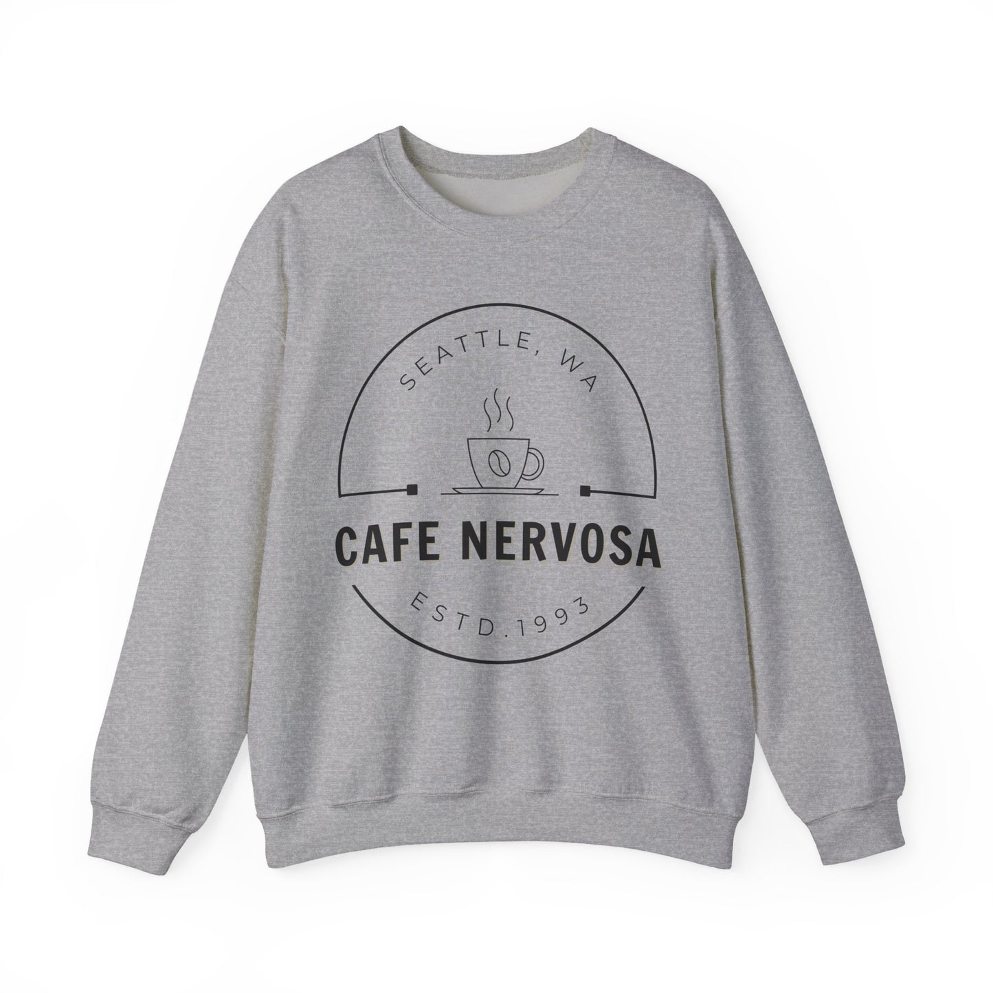 Cafe Nervosa Frasier TV Show Sweatshirt