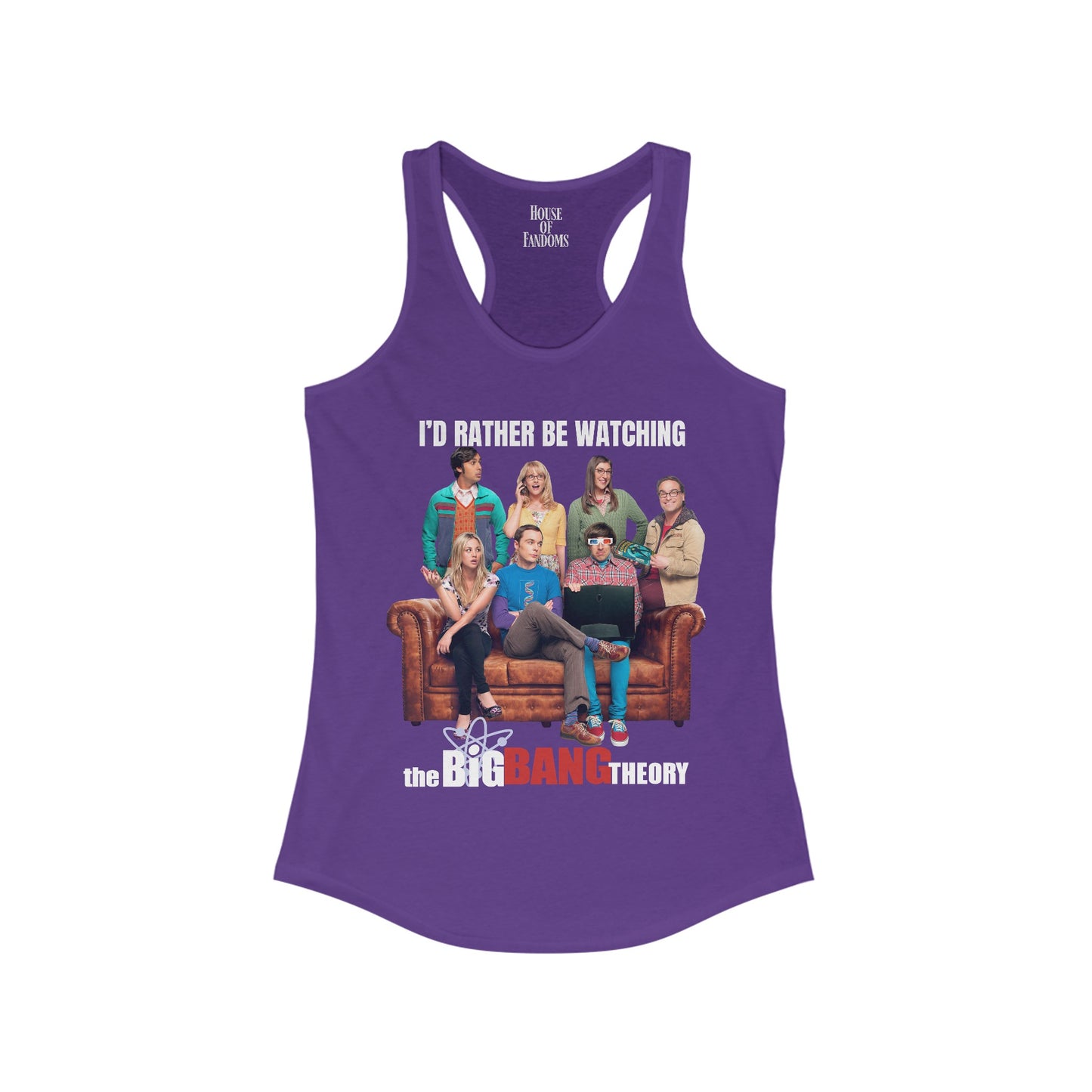 Big Bang Theory TV Show Tank