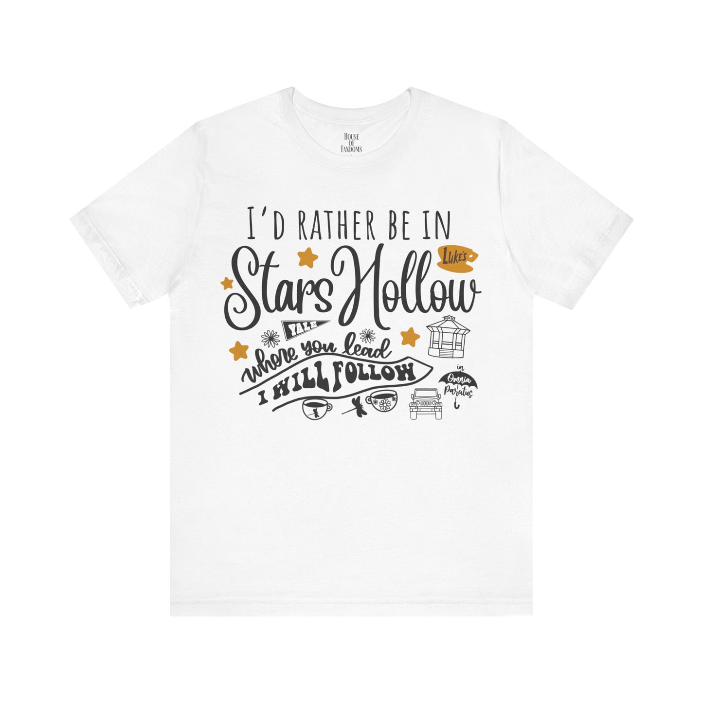 Gilmore Girls TV Show Shirt - I’d Rather be in Stars Hollow