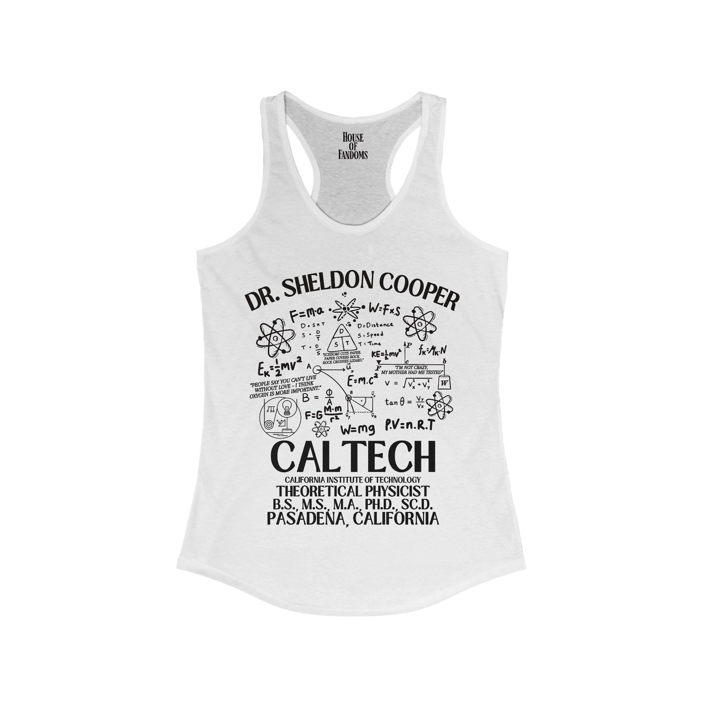 Big Bang Theory TV Show Tank