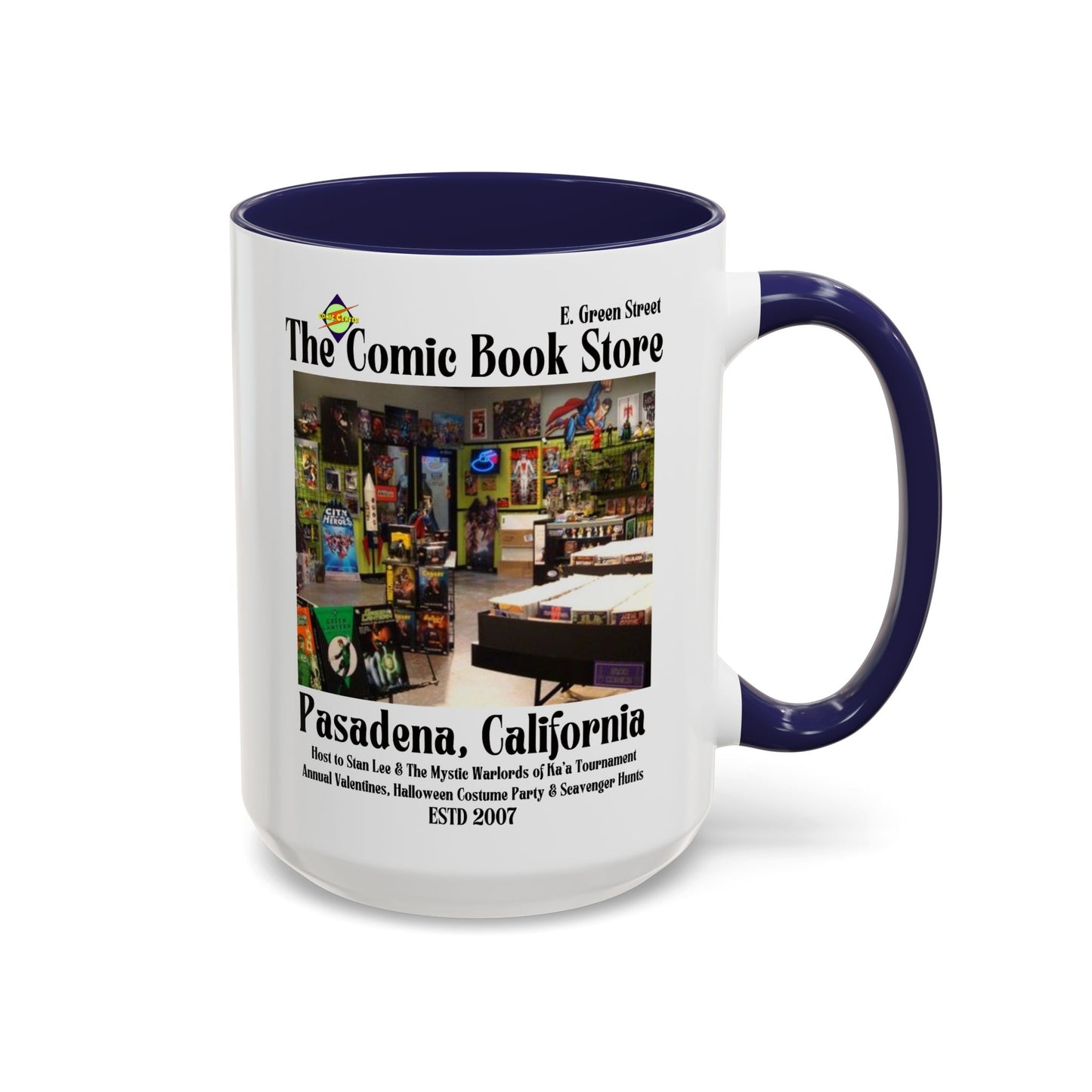 Big Bang Theory TV Show Coffee Mug Colored Handle 11 oz or 15 oz
