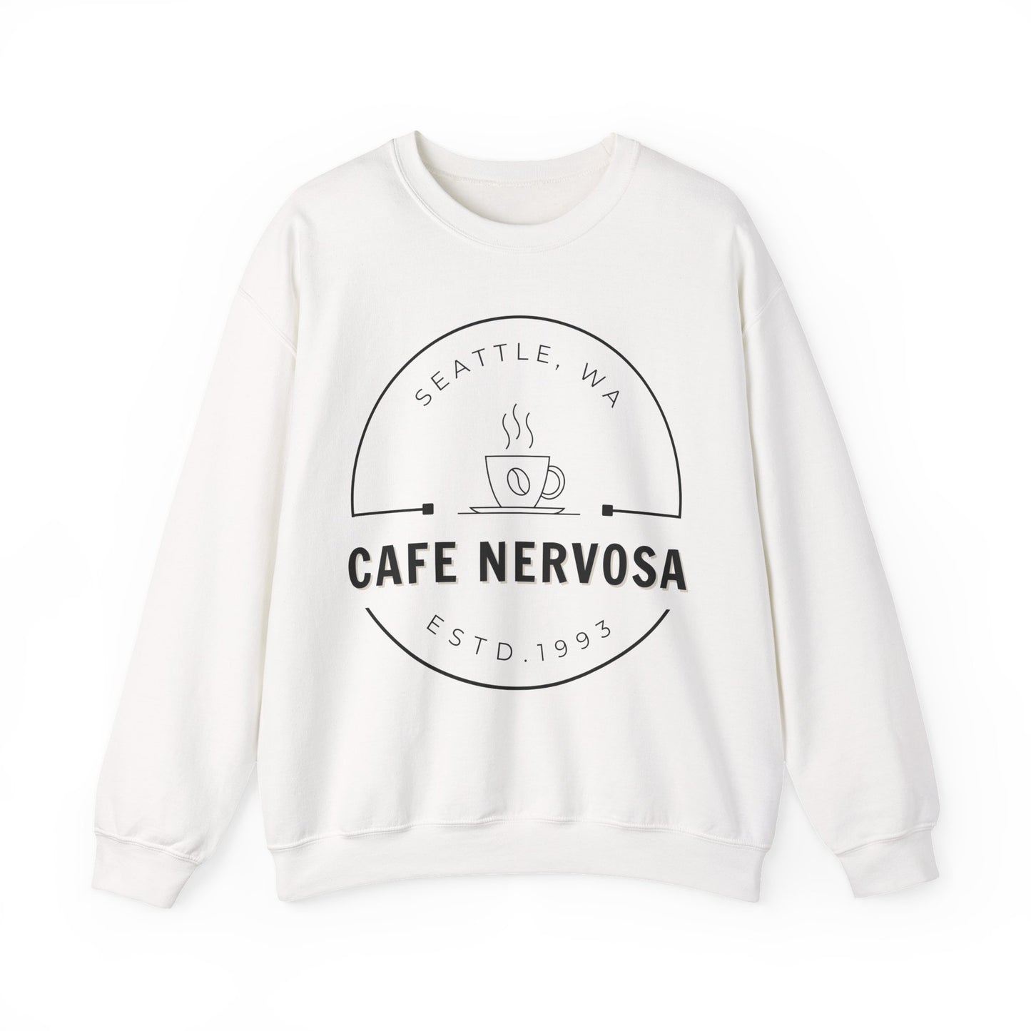 Cafe Nervosa Frasier TV Show Sweatshirt