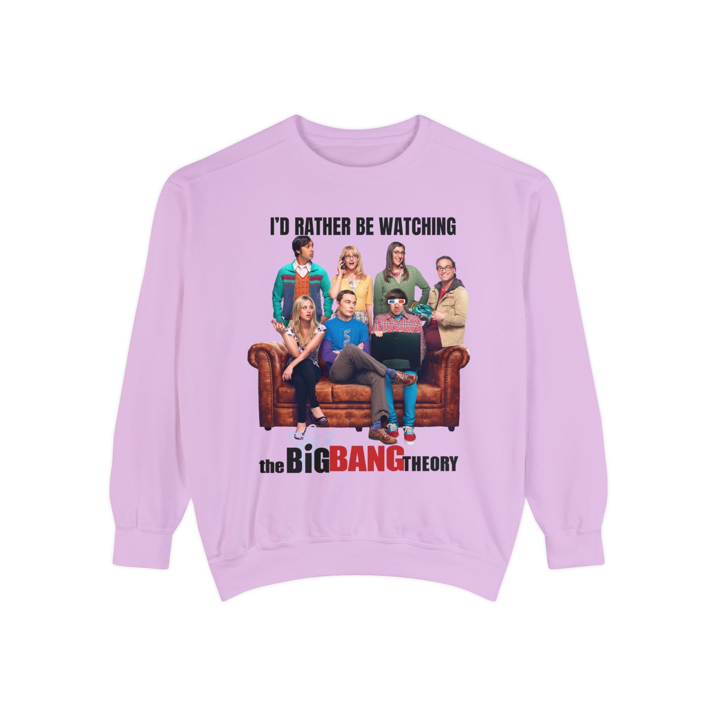 Comfort Colors® Big Bang Theory TV Show Sweatshirt