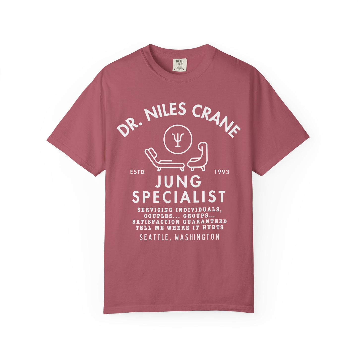 Comfort Colors® Niles Crane Jung Frasier TV Show Shirt