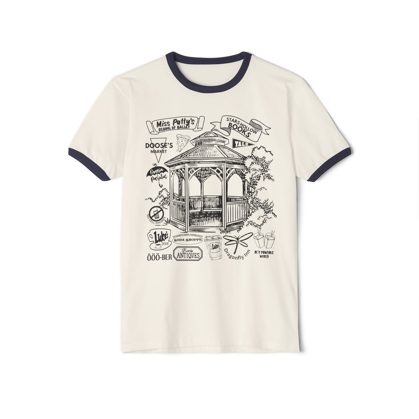 Gilmore Girls Shirt - Gazebo at Stars Hollow
