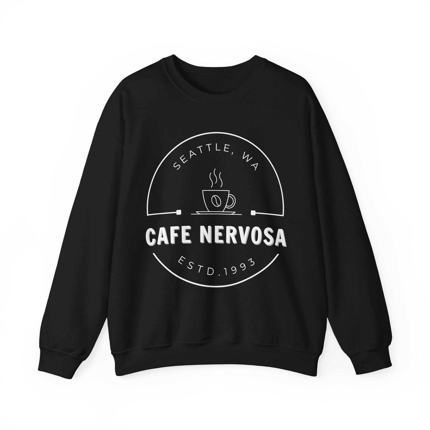 Cafe Nervosa Frasier TV Show Sweatshirt