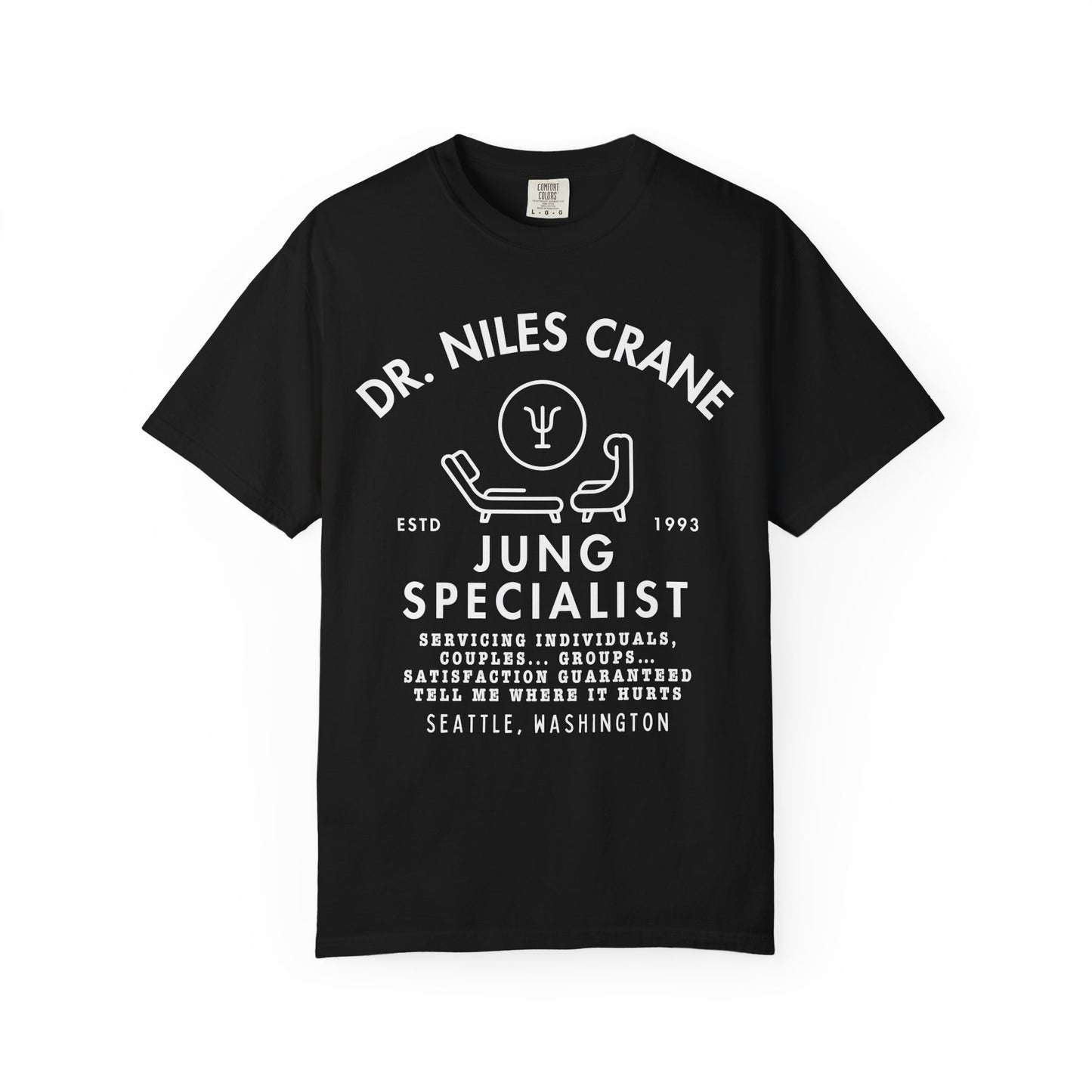 Comfort Colors® Niles Crane Jung Frasier TV Show Shirt