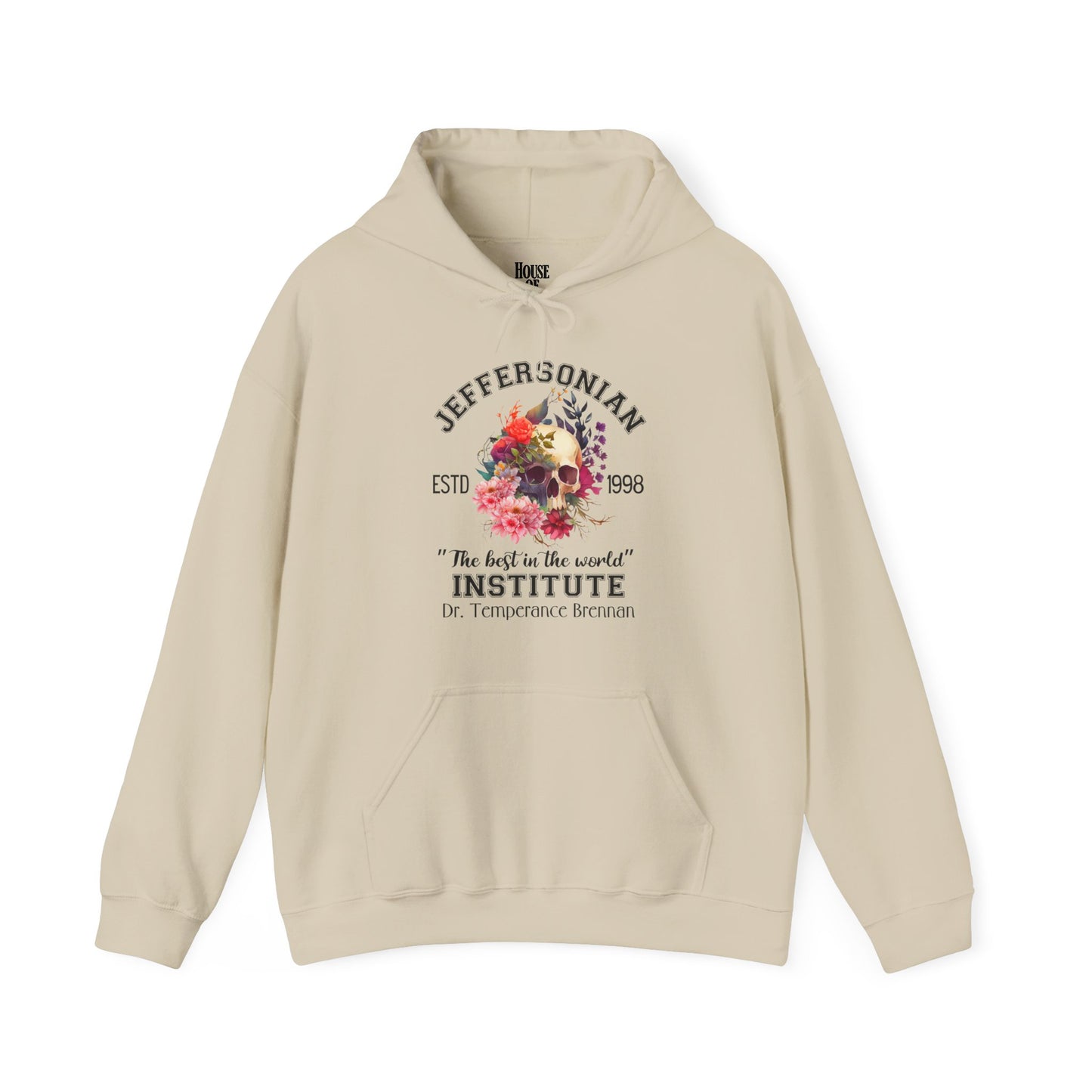 Bones TV Show Hoodie - Jeffersonian Institute