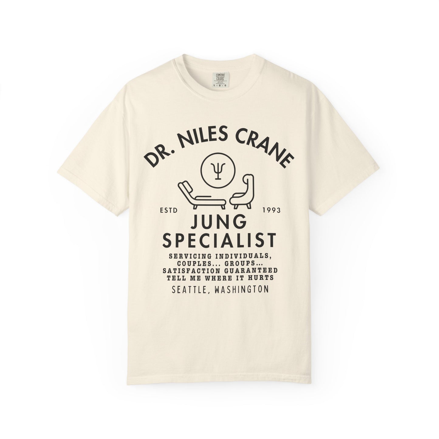 Comfort Colors® Niles Crane Jung Frasier TV Show Shirt