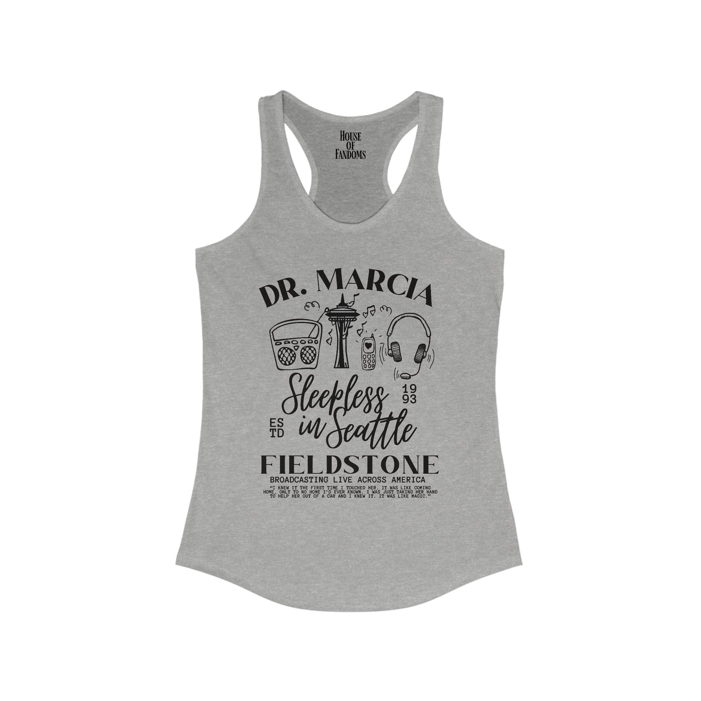 Sleepless in Seattle Movie Shirt Tank