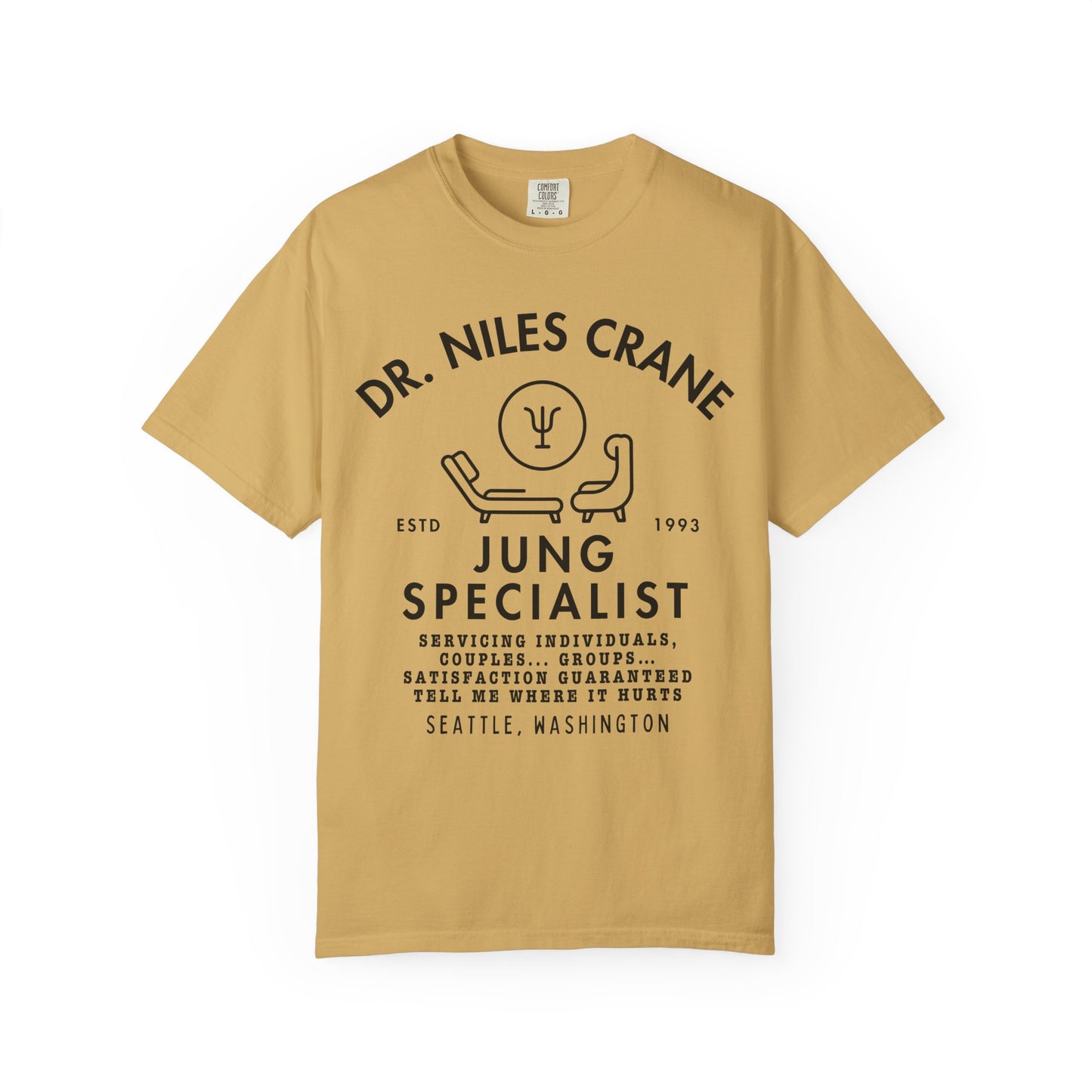 Comfort Colors® Niles Crane Jung Frasier TV Show Shirt