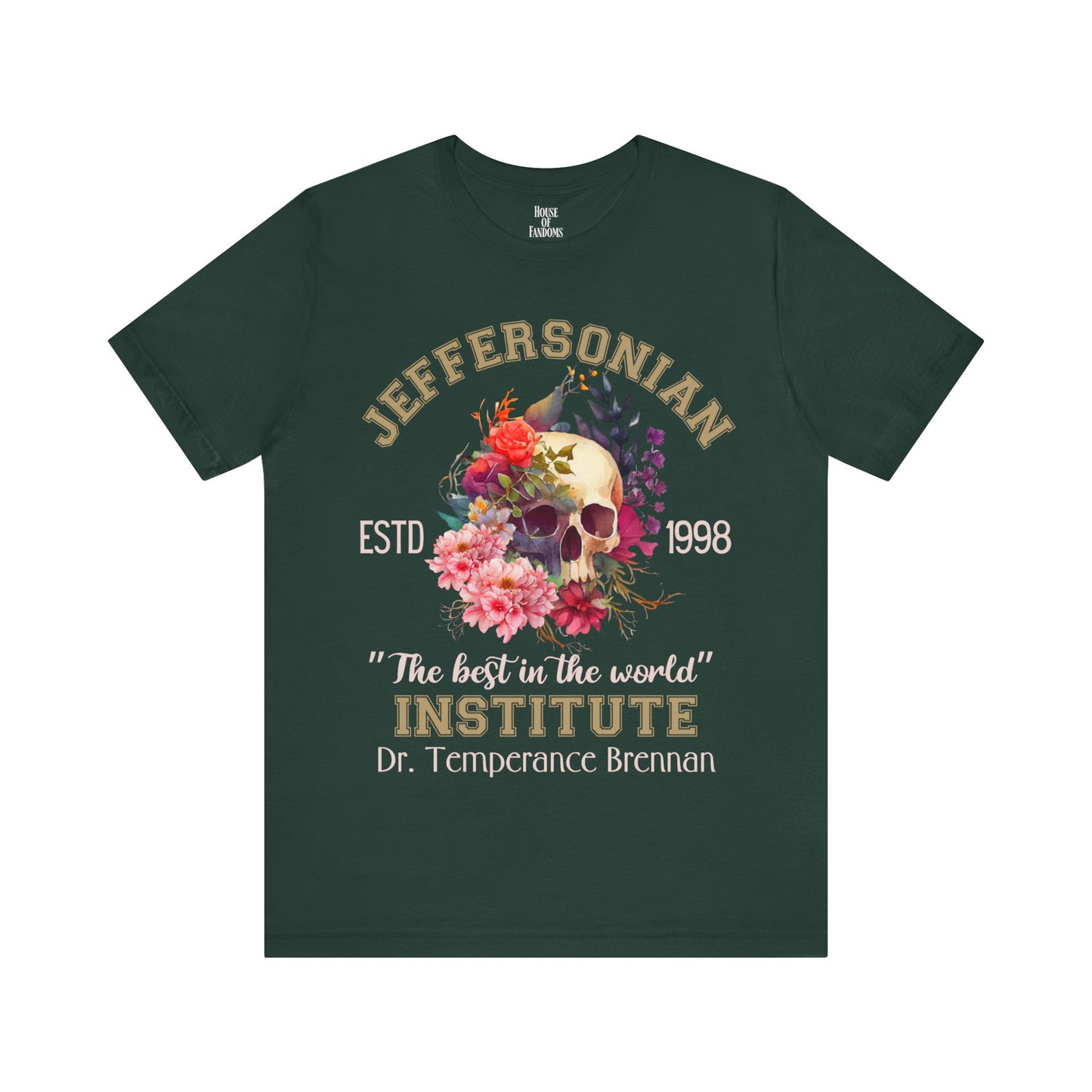 Bones TV Show Shirt - Jeffersonian Institute