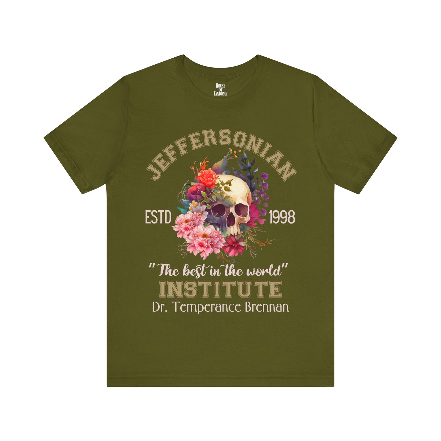 Bones TV Show Shirt - Jeffersonian Institute