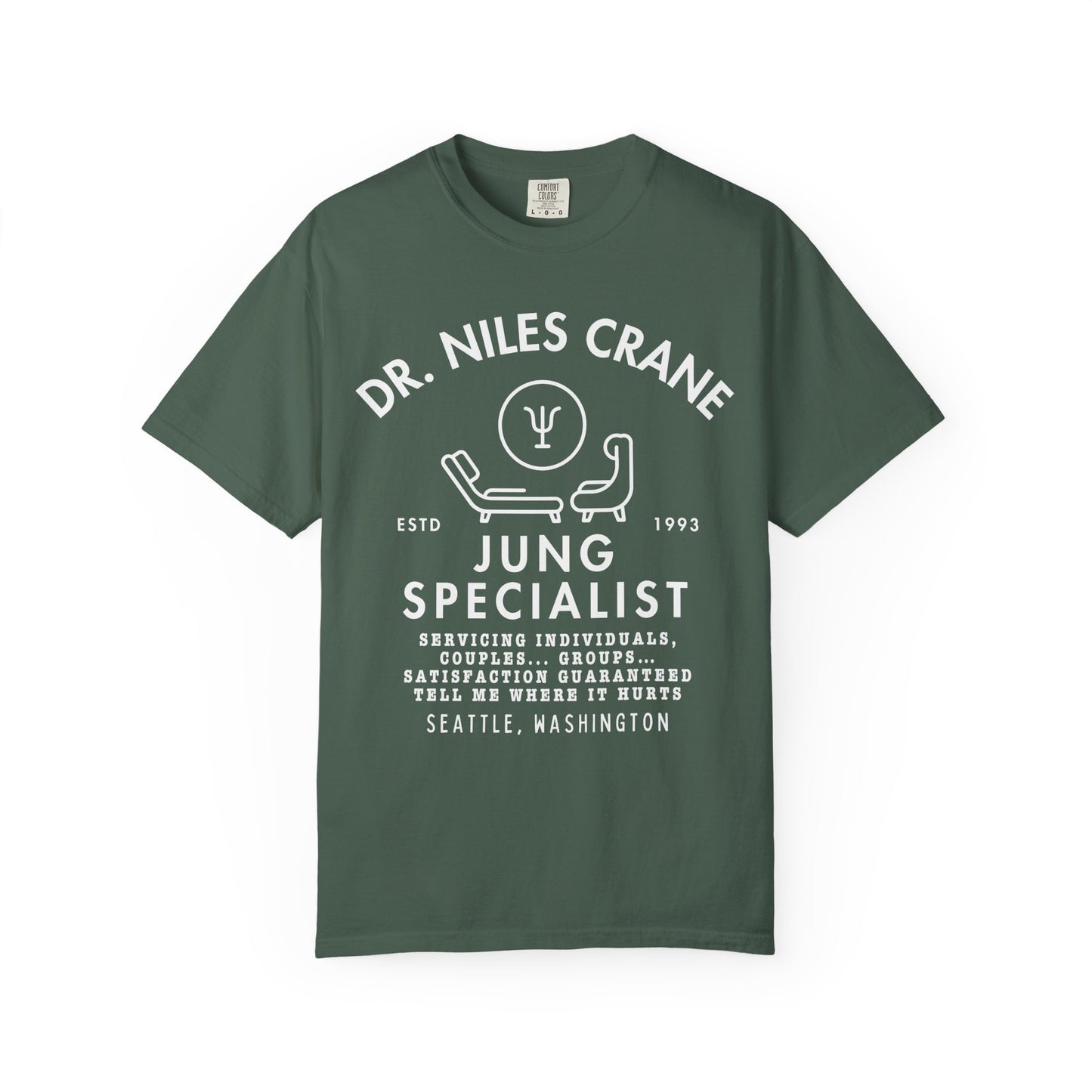 Comfort Colors® Niles Crane Jung Frasier TV Show Shirt