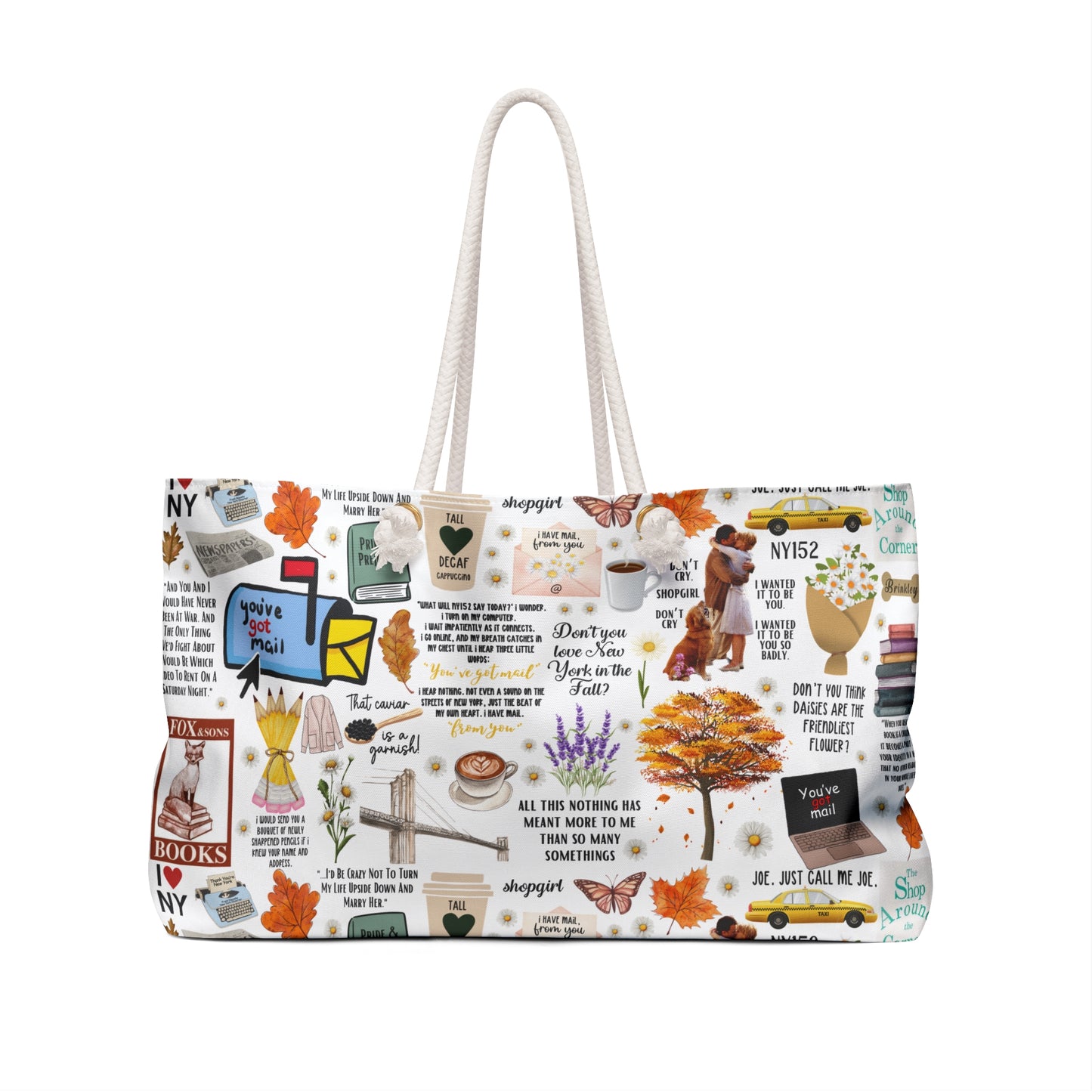 You've Got Mail Movie Weekender Bag