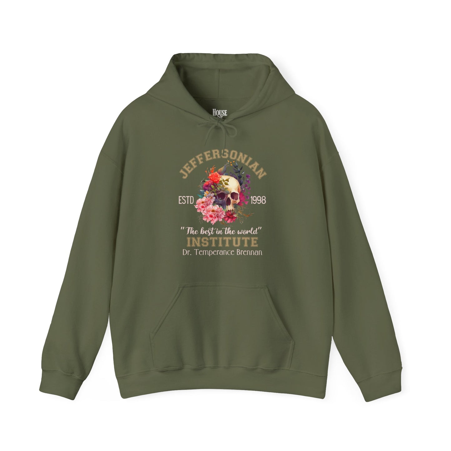 Bones TV Show Hoodie - Jeffersonian Institute