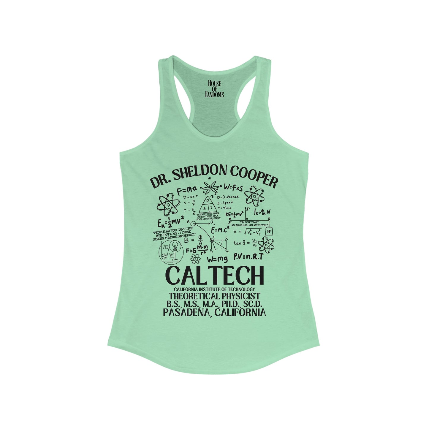 Big Bang Theory TV Show Tank