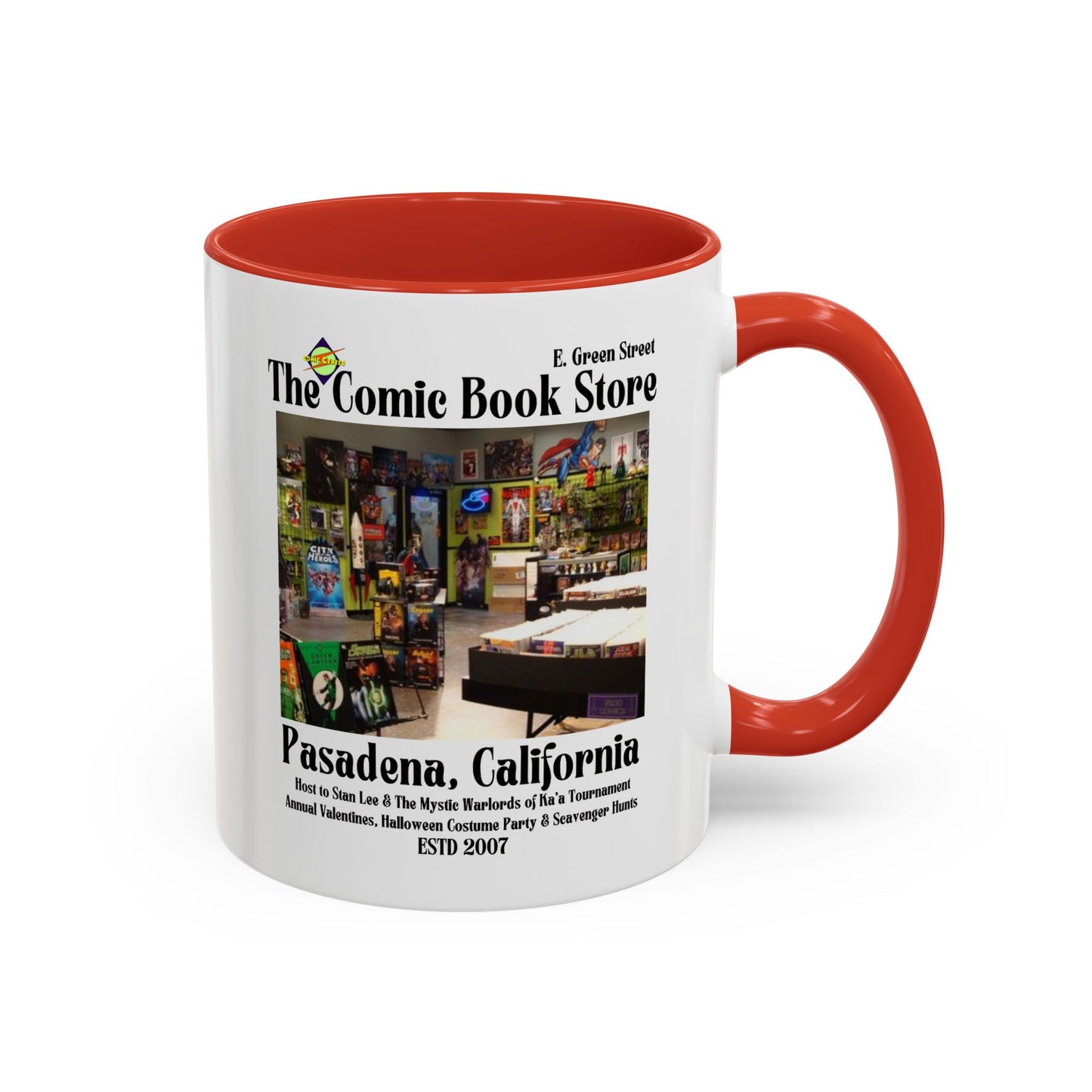 Big Bang Theory TV Show Coffee Mug Colored Handle 11 oz or 15 oz