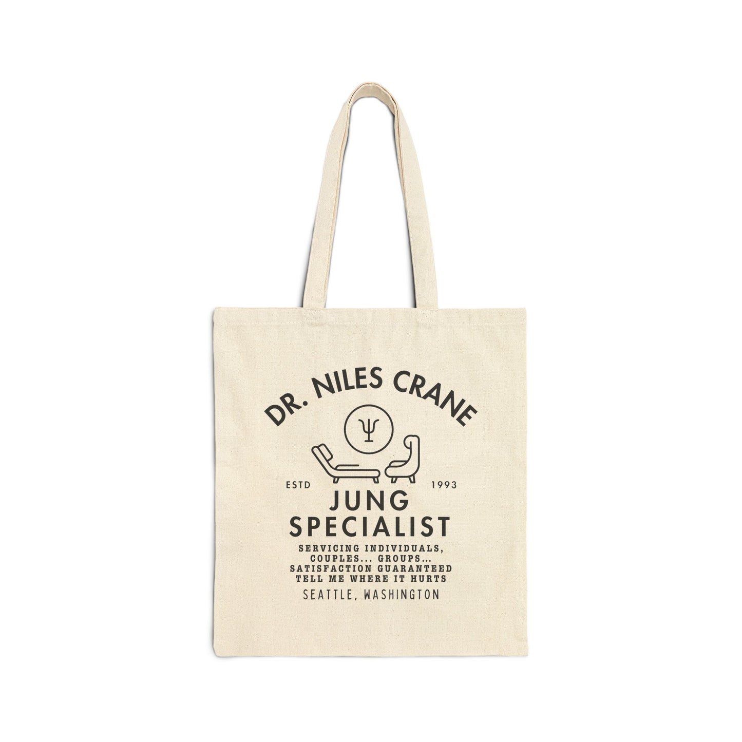 Niles Crane Frasier TV Show Tote Bag