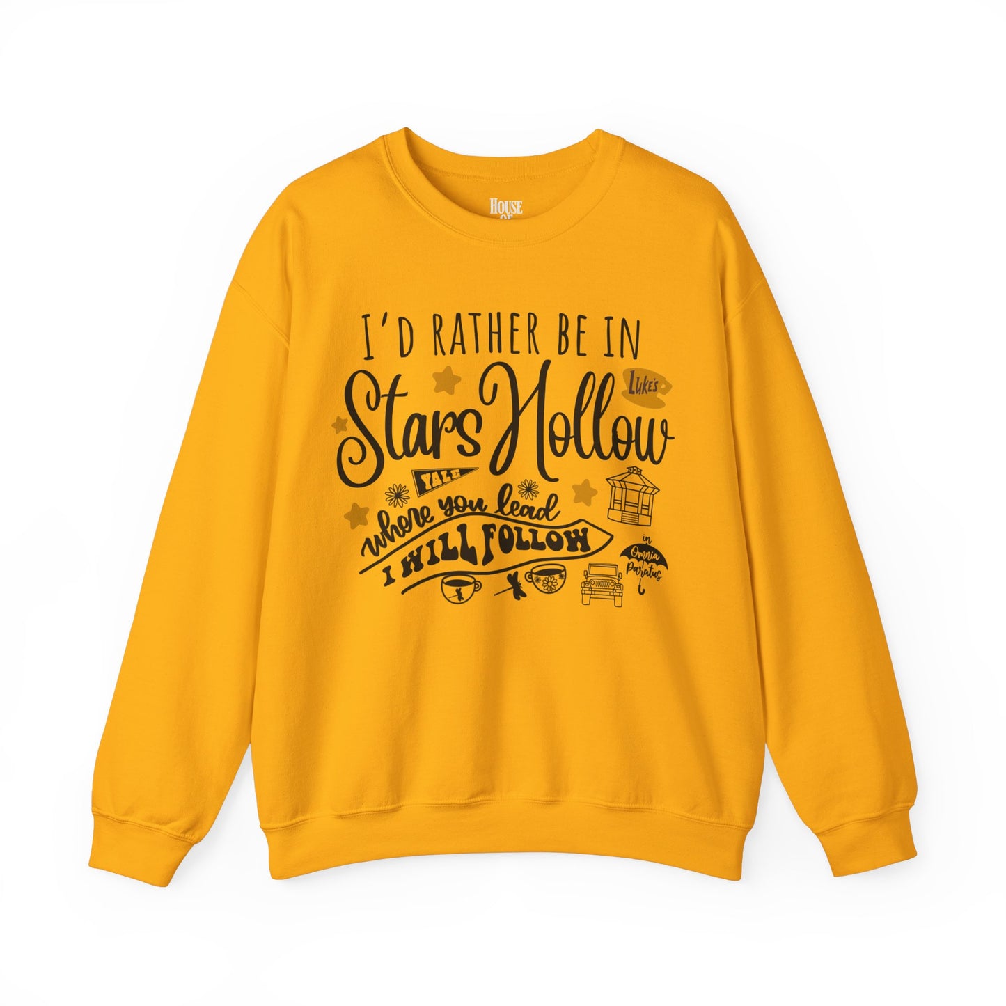 Gilmore Girls TV Show Sweatshirt - I’d Rather be in Stars Hollow
