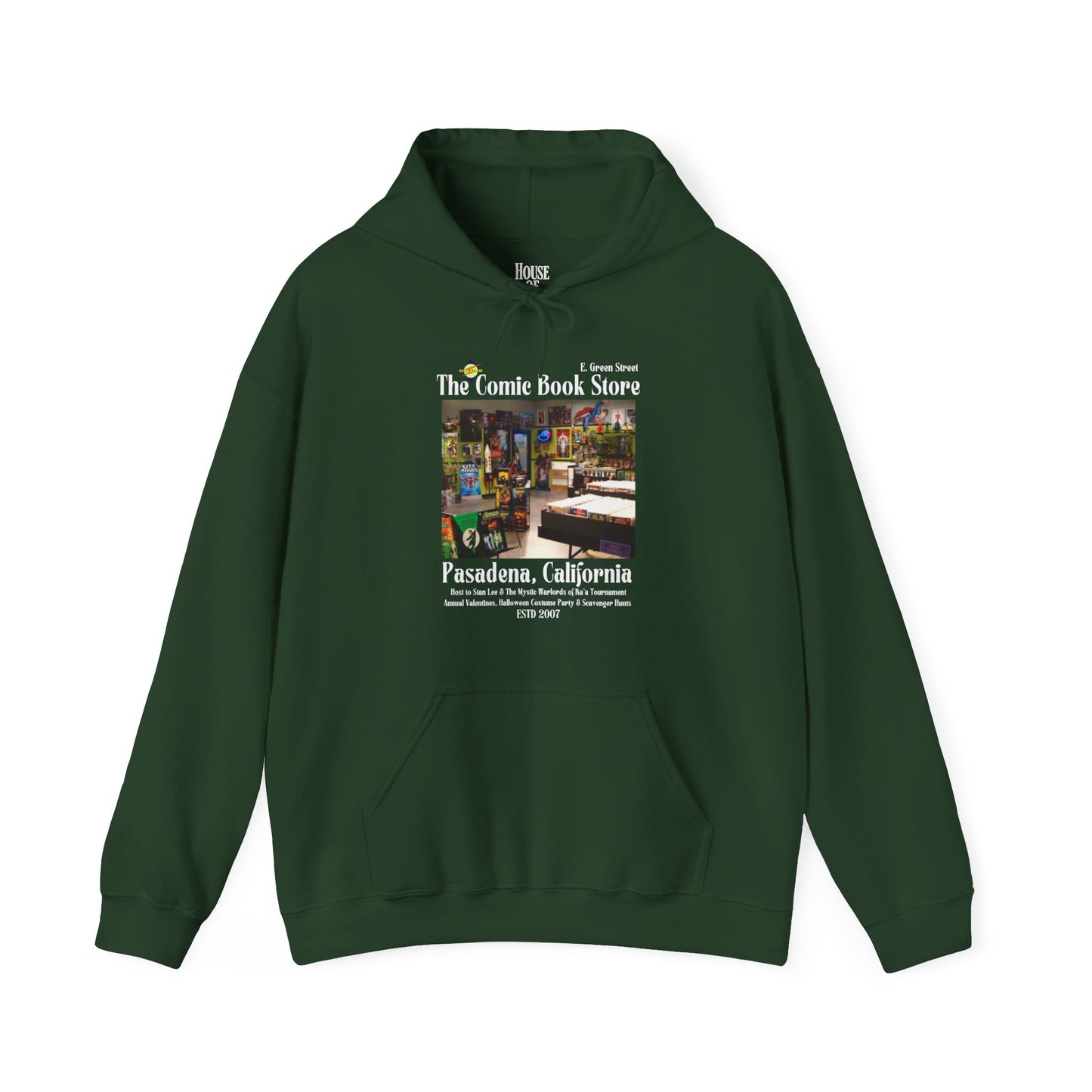 Big Bang Theory Tv Show Hoodie - Comic Book Store